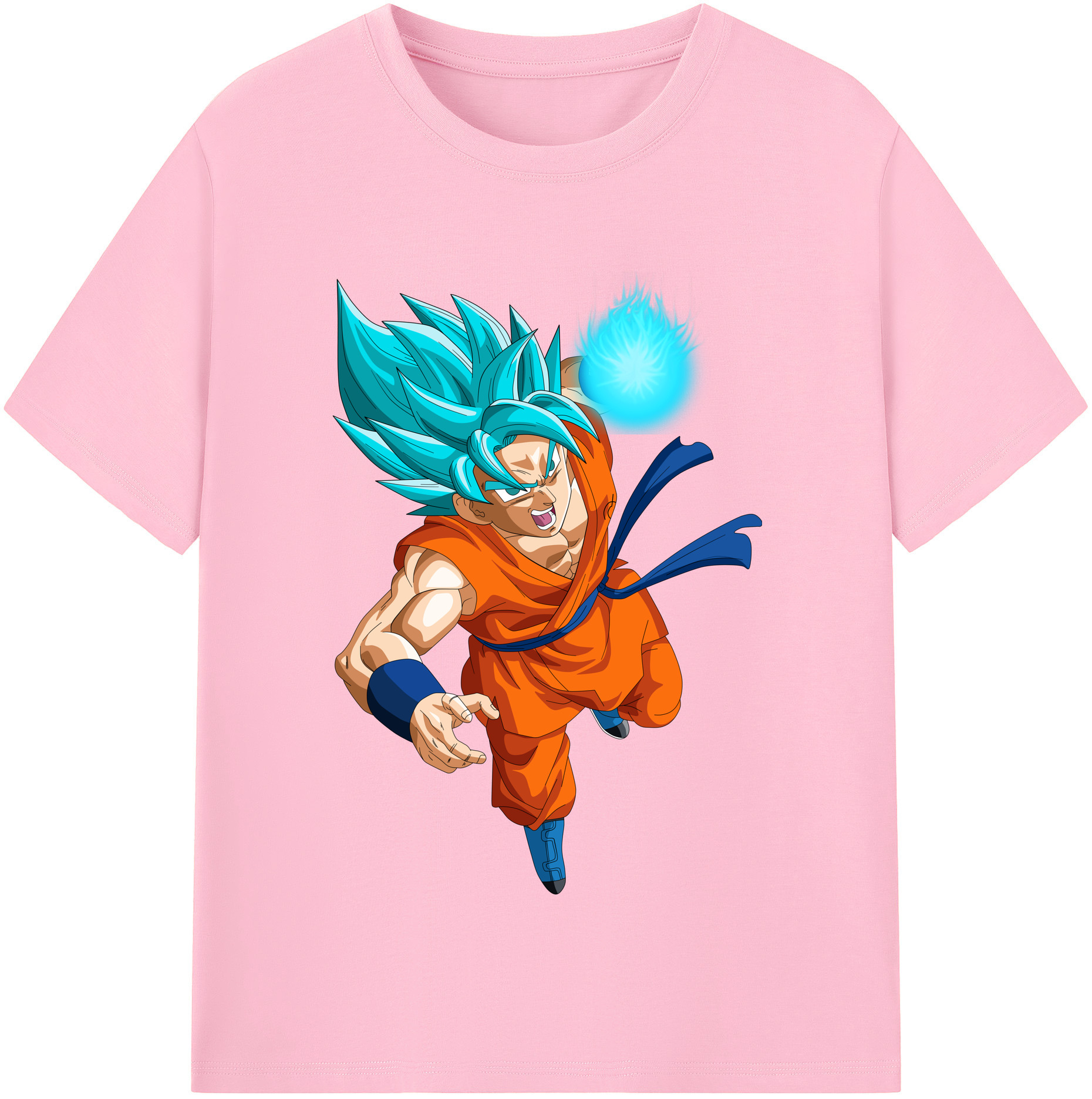 （画像用） ドラゴンボール 孫悟空（そん ごくう）Son Goku カカロット DRAGON BALL Kakarotto 綿100％半袖Tシャツ（フロントプリント）