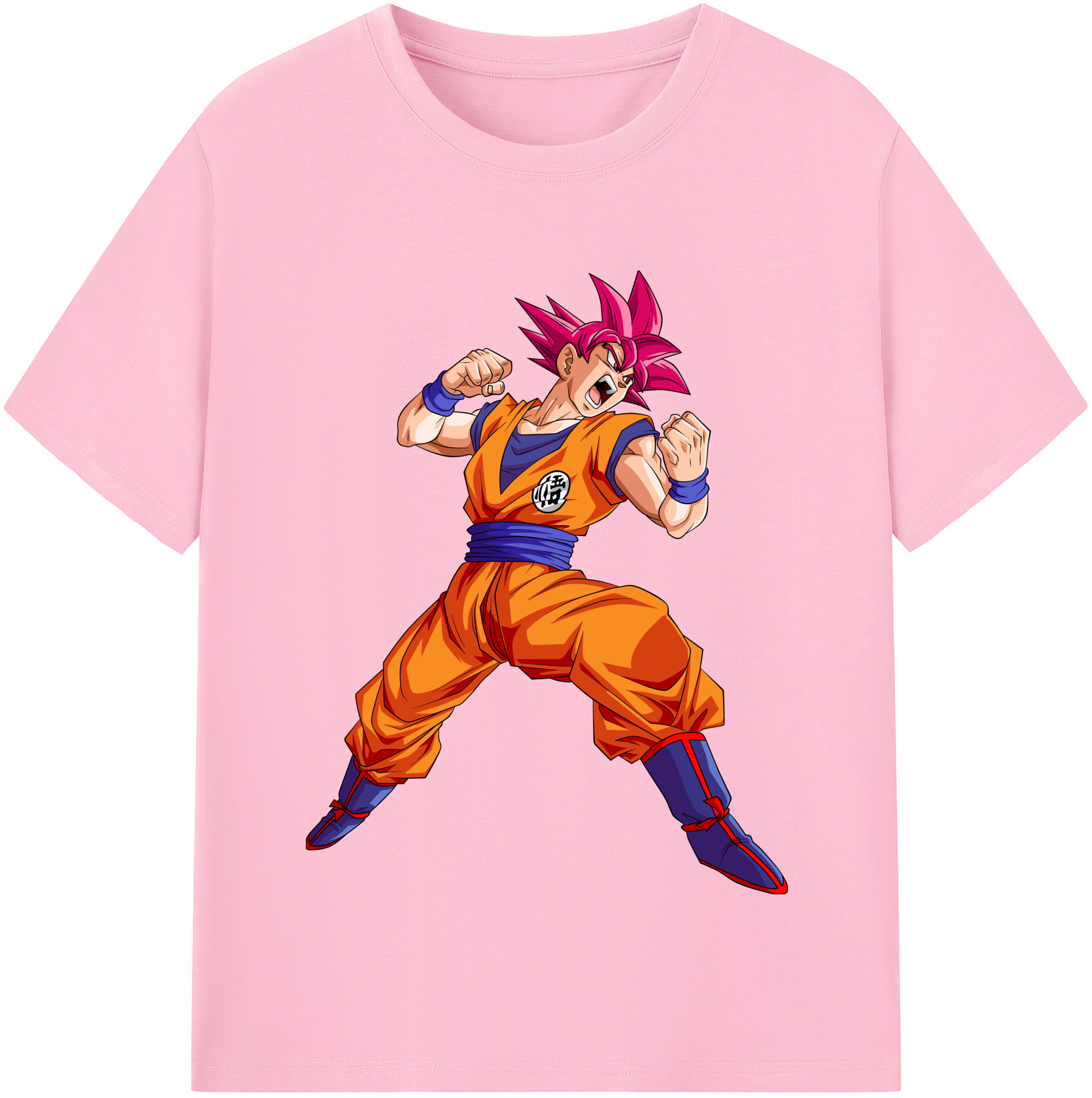 （画像用） ドラゴンボール 孫悟空（そん ごくう）Son Goku カカロット DRAGON BALL Kakarotto 綿100％半袖Tシャツ（フロントプリント）