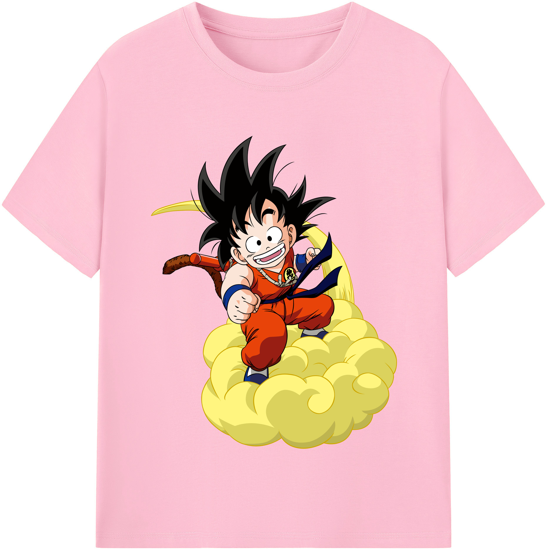 （画像用） ドラゴンボール 孫悟空（そん ごくう）Son Goku カカロット DRAGON BALL Kakarotto 綿100％半袖Tシャツ（フロントプリント）