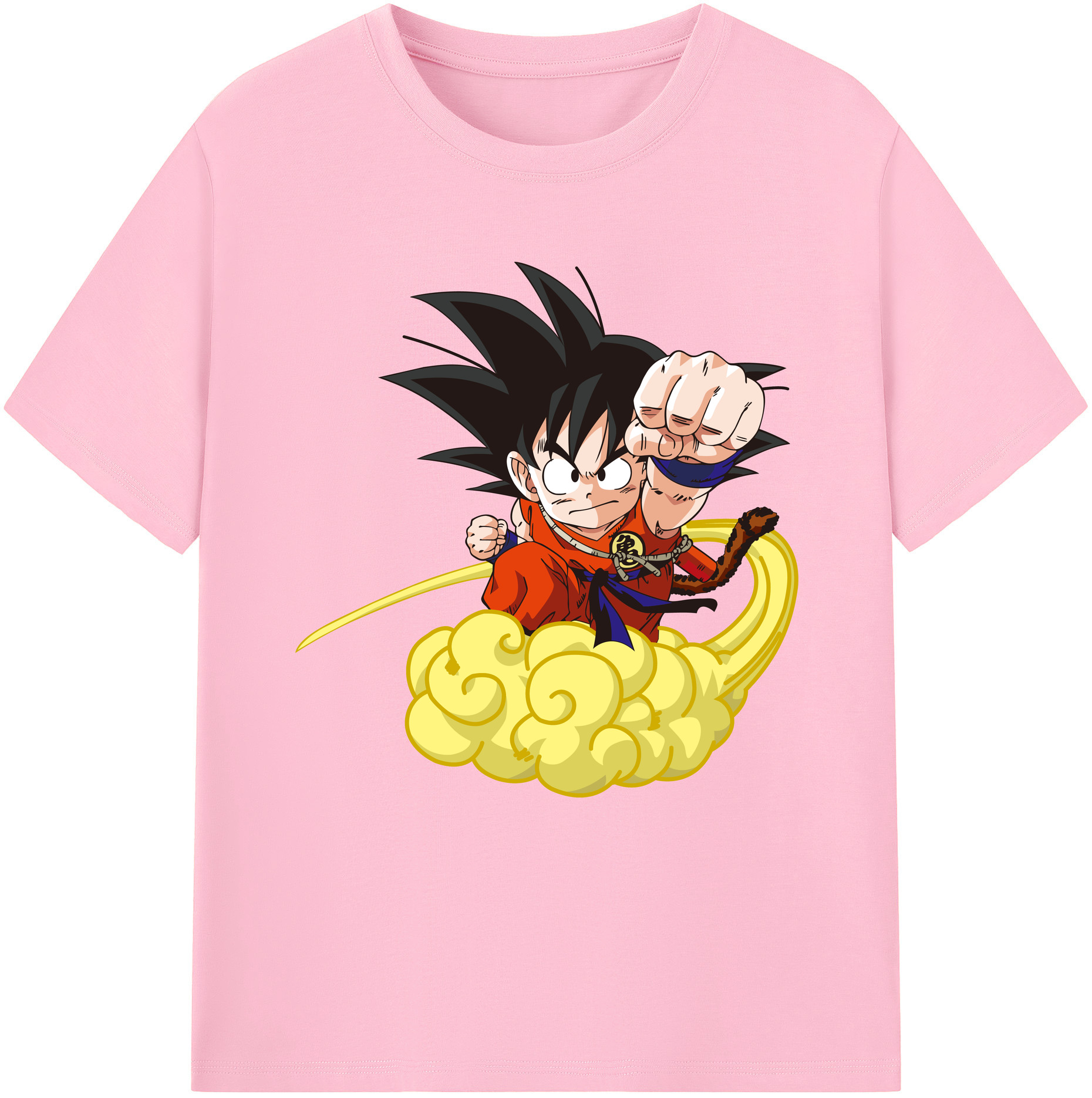 （画像用） ドラゴンボール 孫悟空（そん ごくう）Son Goku カカロット DRAGON BALL Kakarotto 綿100％半袖Tシャツ（フロントプリント）