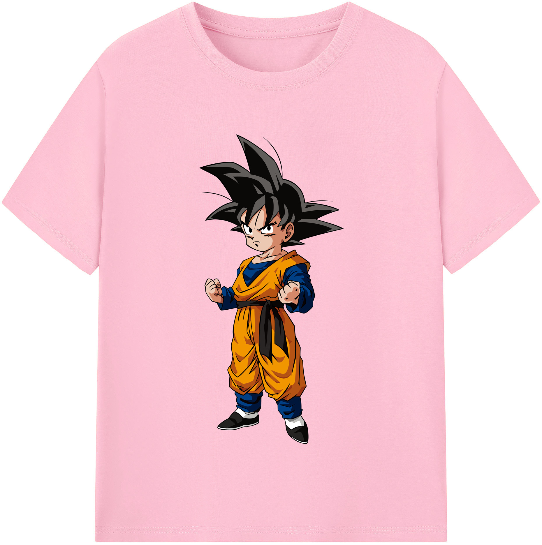 （画像用） ドラゴンボール 孫悟空（そん ごくう）Son Goku カカロット DRAGON BALL Kakarotto 綿100％半袖Tシャツ（フロントプリント）