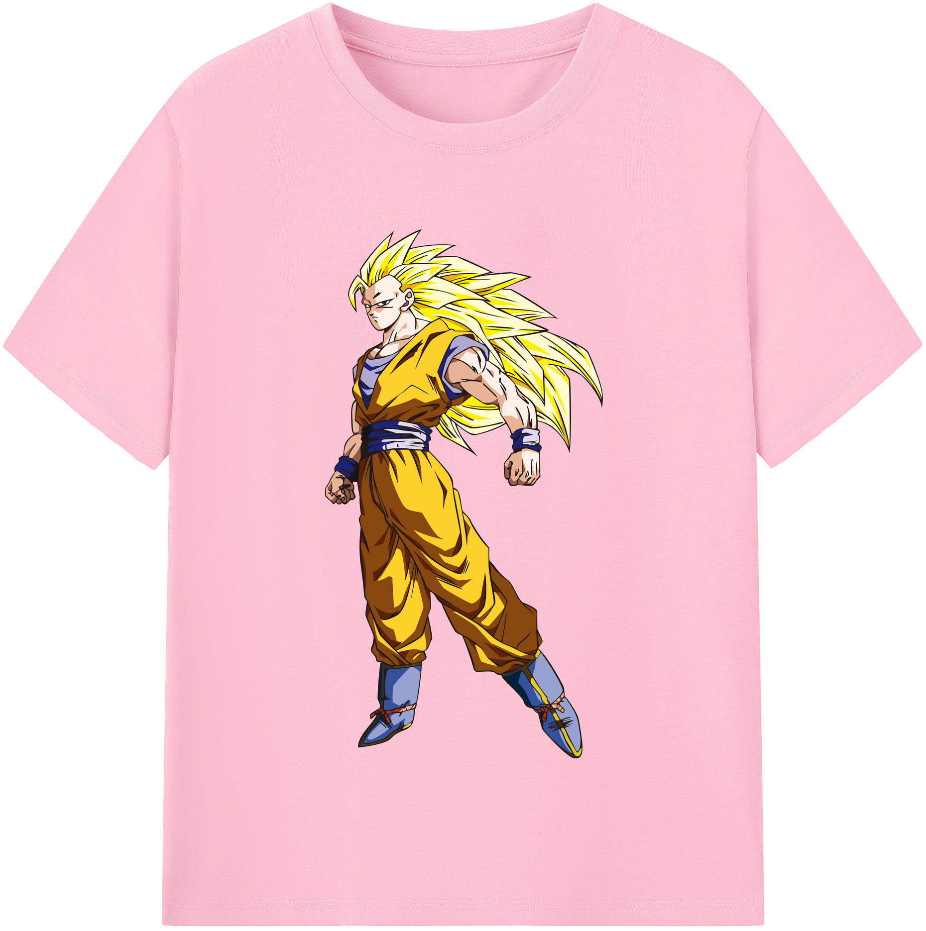 （画像用） ドラゴンボール 孫悟空（そん ごくう）Son Goku カカロット DRAGON BALL Kakarotto 綿100％半袖Tシャツ（フロントプリント）