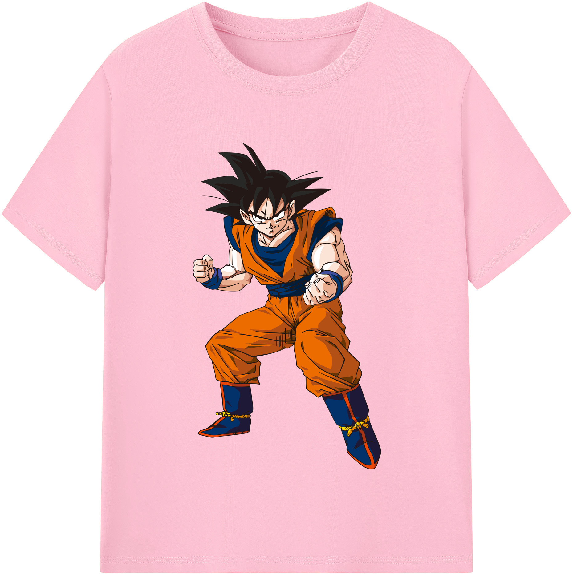 （画像用） ドラゴンボール 孫悟空（そん ごくう）Son Goku カカロット DRAGON BALL Kakarotto 綿100％半袖Tシャツ（フロントプリント）