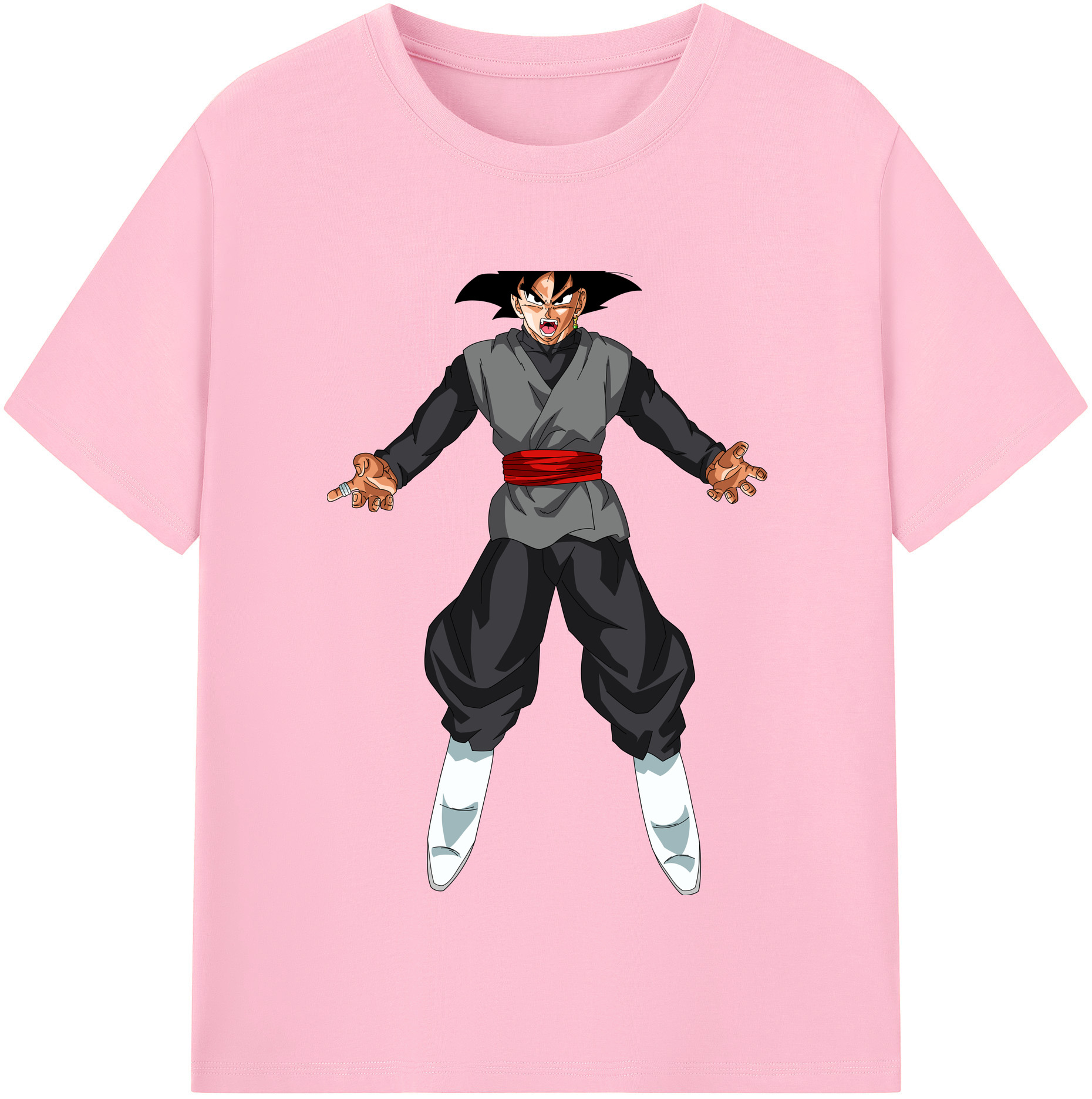 （画像用） ドラゴンボール ベジータ四世（Bejīta Yonsei）DRAGON BALL Vegeta IV 綿100％半袖Tシャツ（フロントプリント）