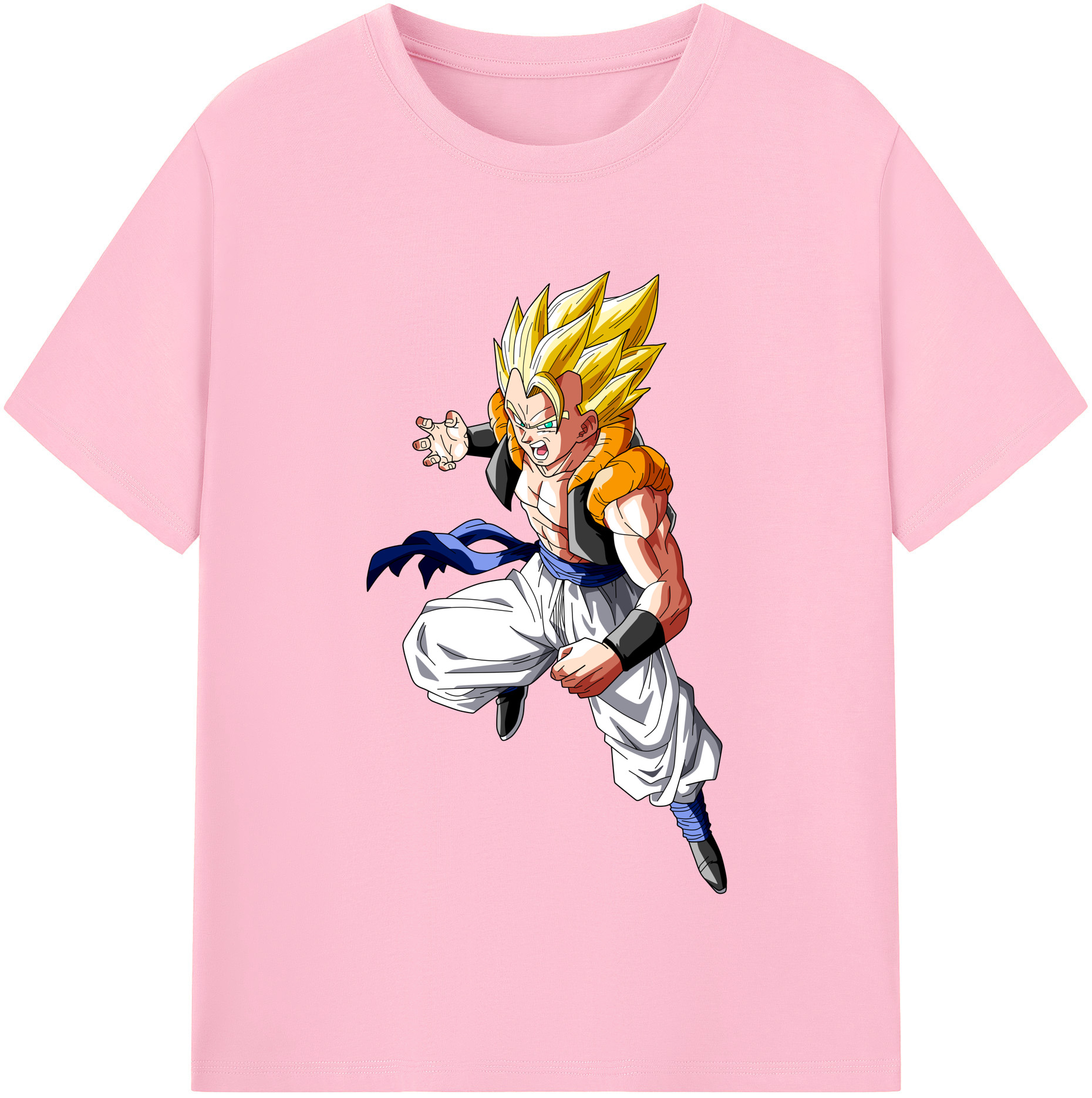 （画像用） ドラゴンボール ベジータ四世（Bejīta Yonsei）DRAGON BALL Vegeta IV 綿100％半袖Tシャツ（フロントプリント）