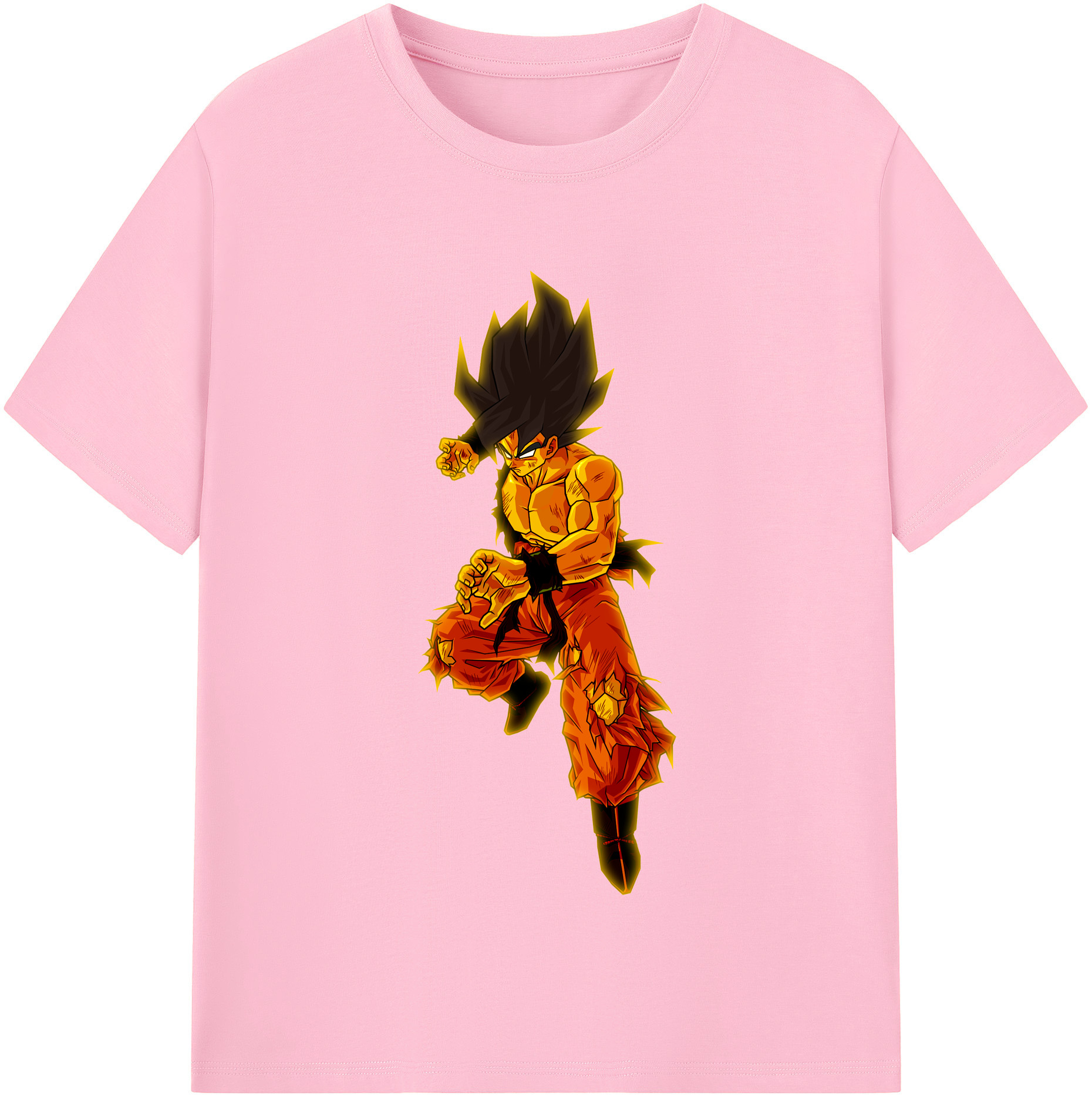 （画像用） ドラゴンボール 孫 悟飯（そんごはん）DRAGON BALL Son Gohan 綿100％半袖Tシャツ（フロントプリント）