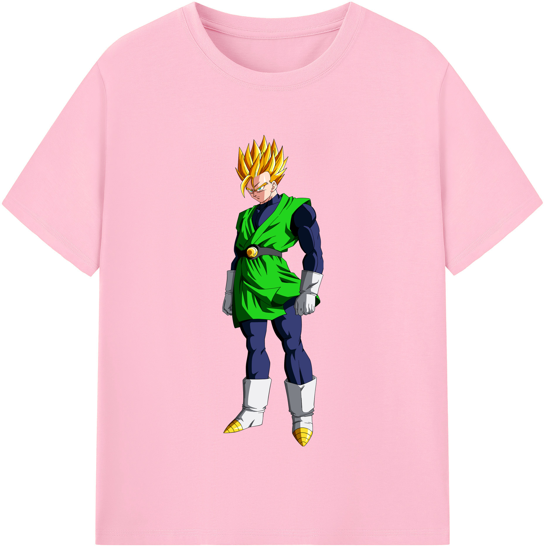 （画像用） ドラゴンボール 孫 悟飯（そんごはん）DRAGON BALL Son Gohan 綿100％半袖Tシャツ（フロントプリント）