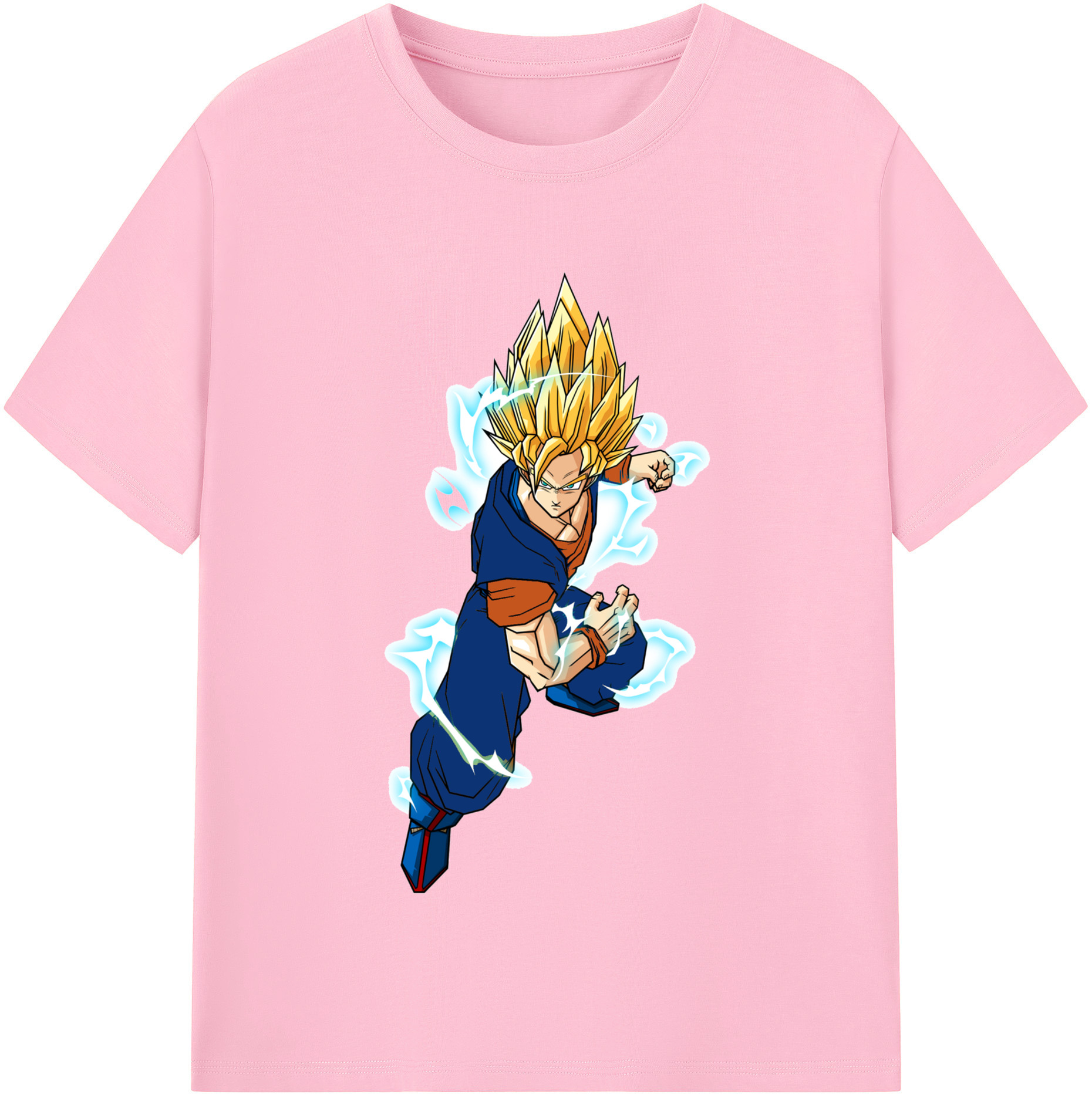 （画像用） ドラゴンボール 孫 悟飯（そんごはん）DRAGON BALL Son Gohan 綿100％半袖Tシャツ（フロントプリント）