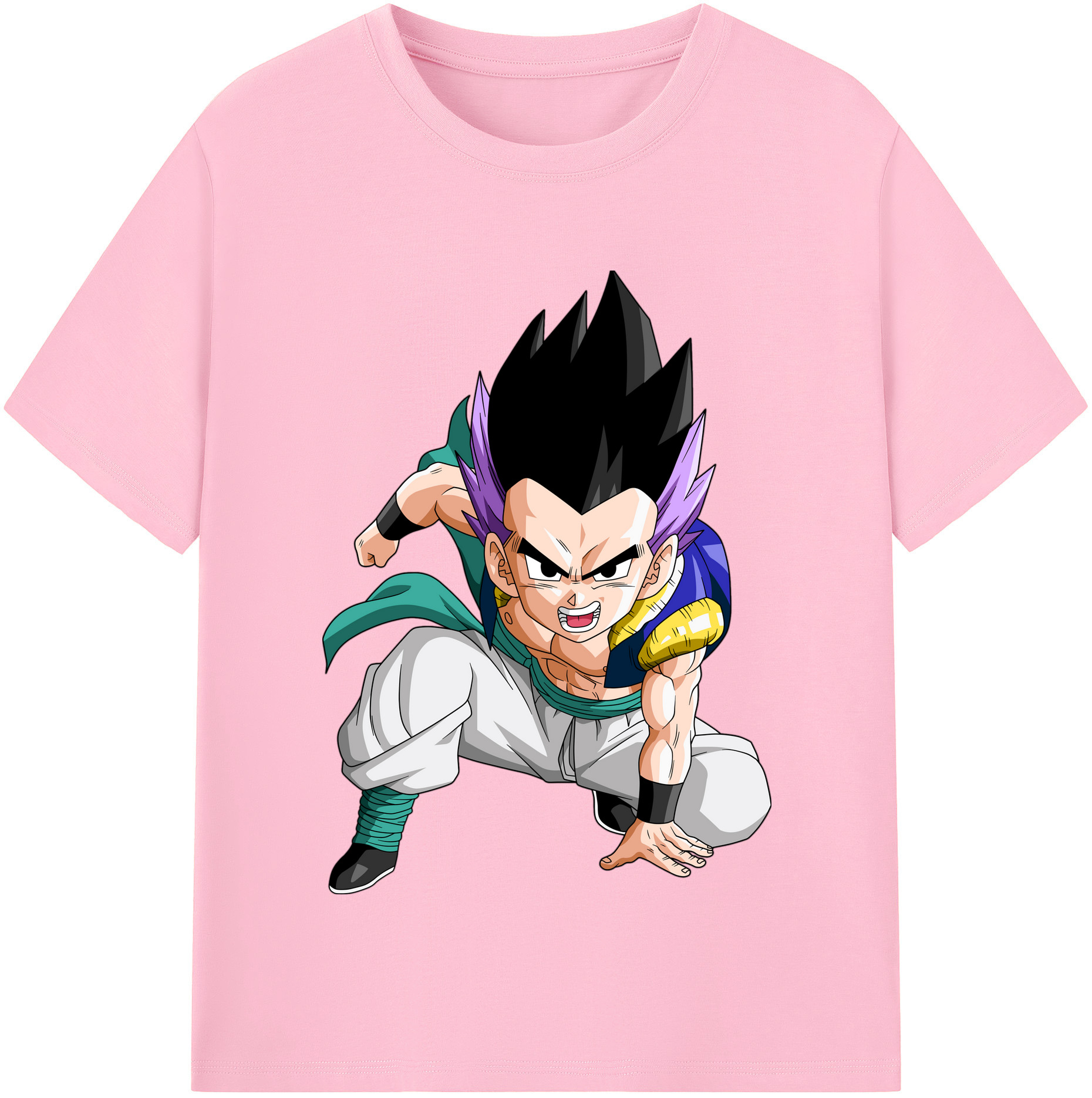 （画像用） ドラゴンボール 孫 悟飯（そんごはん）DRAGON BALL Son Gohan 綿100％半袖Tシャツ（フロントプリント）
