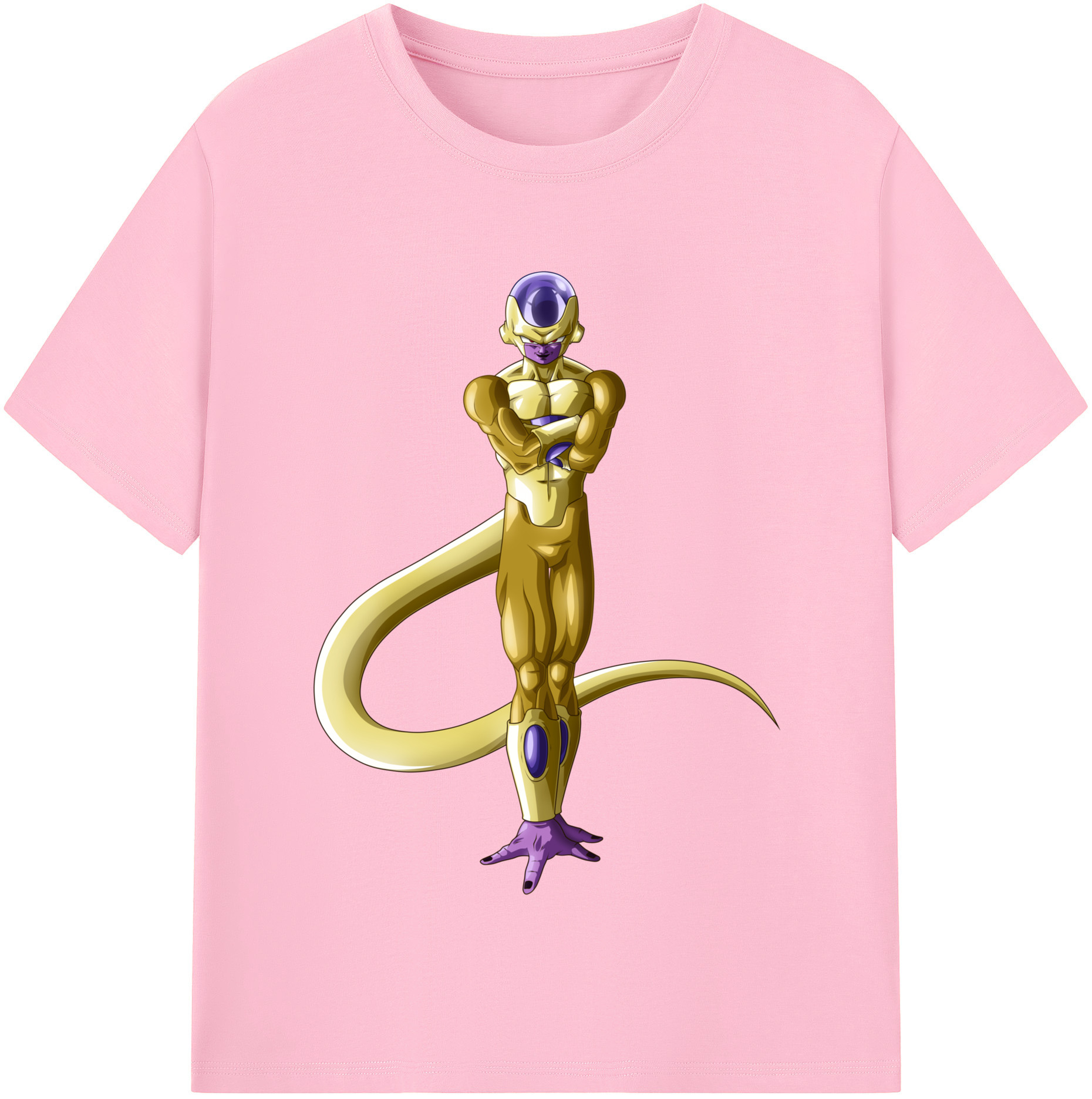 （画像用） ドラゴンボール フリーザ DRAGON BALL Frieza 綿100％半袖Tシャツ（フロントプリント）