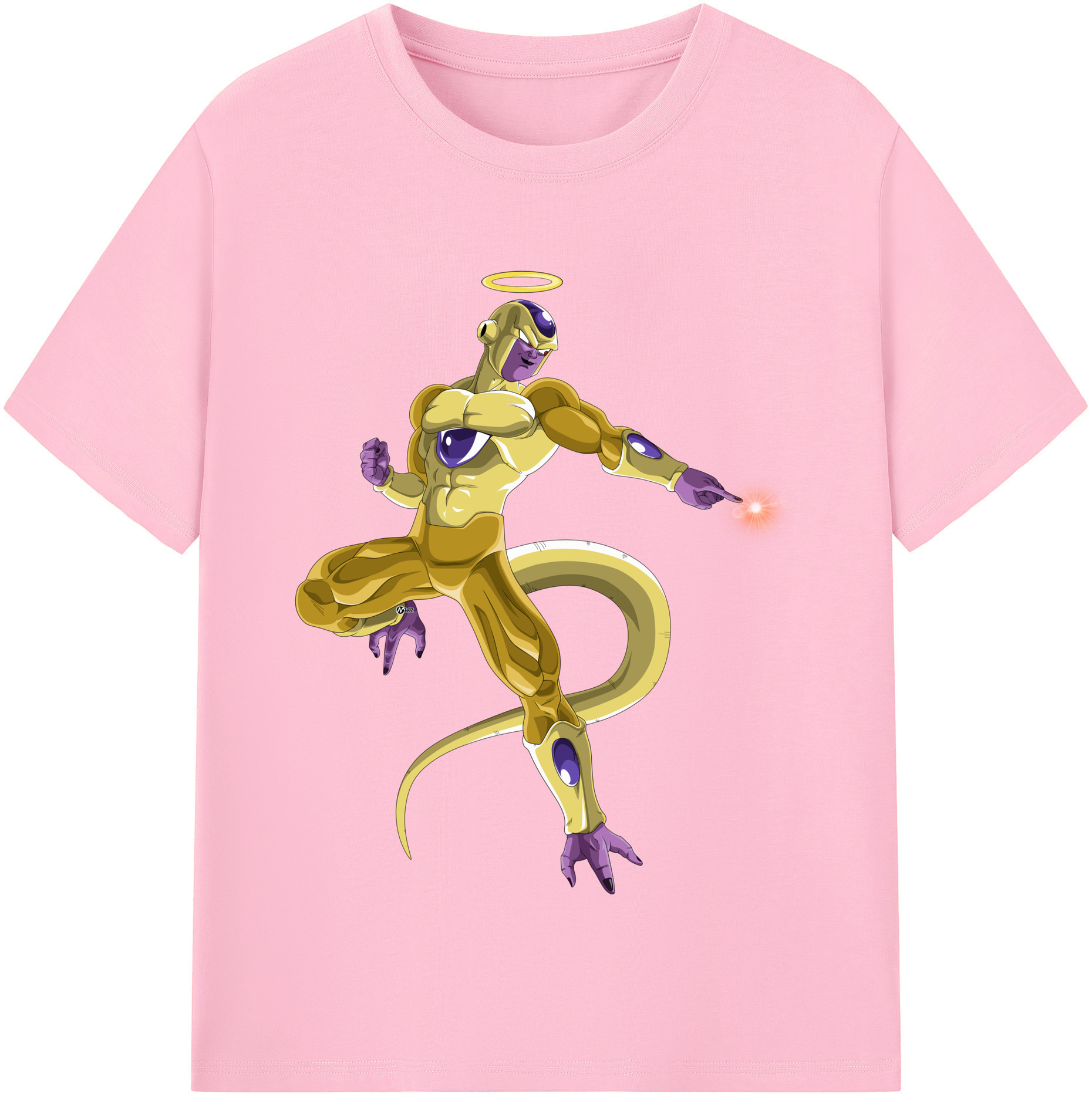 （画像用） ドラゴンボール フリーザ DRAGON BALL Frieza 綿100％半袖Tシャツ（フロントプリント）