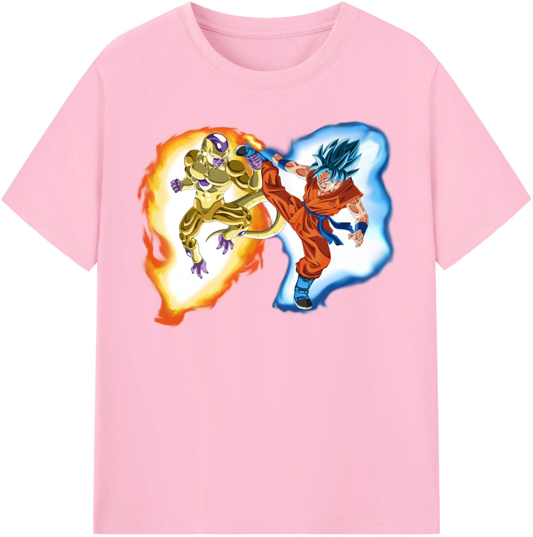 （画像用） ドラゴンボール フリーザ DRAGON BALL Frieza 綿100％半袖Tシャツ（フロントプリント）