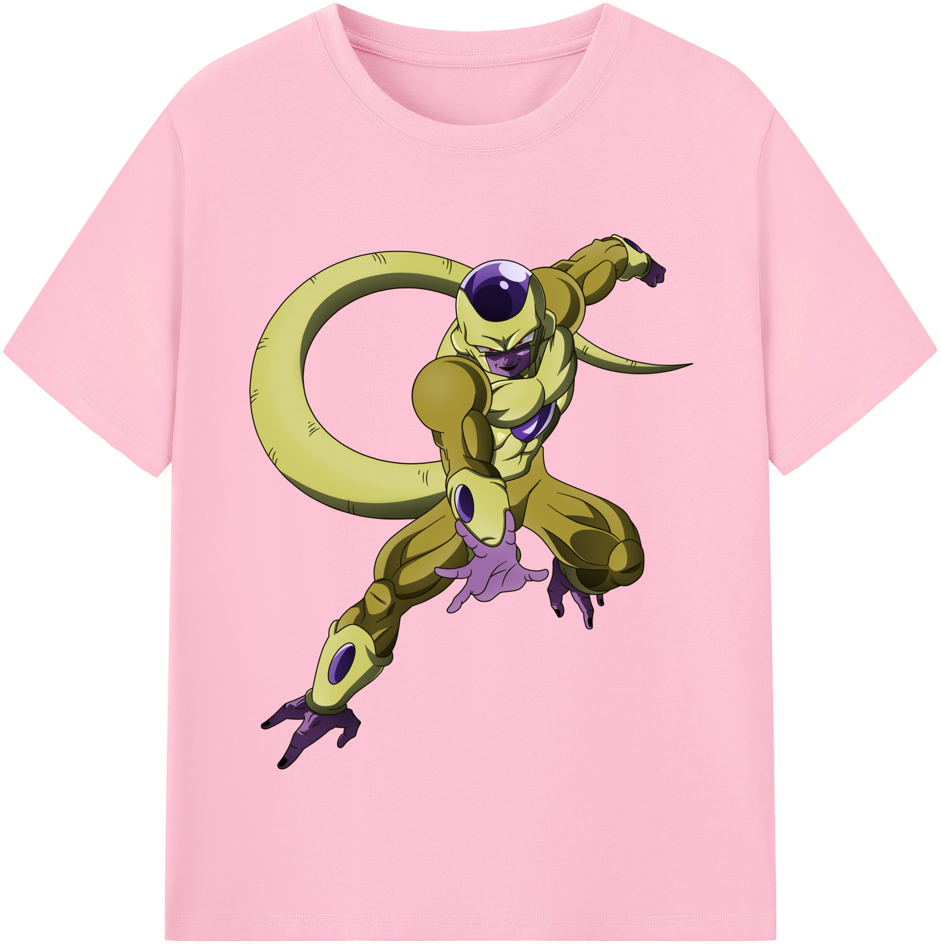 （画像用） ドラゴンボール フリーザ DRAGON BALL Frieza 綿100％半袖Tシャツ（フロントプリント）