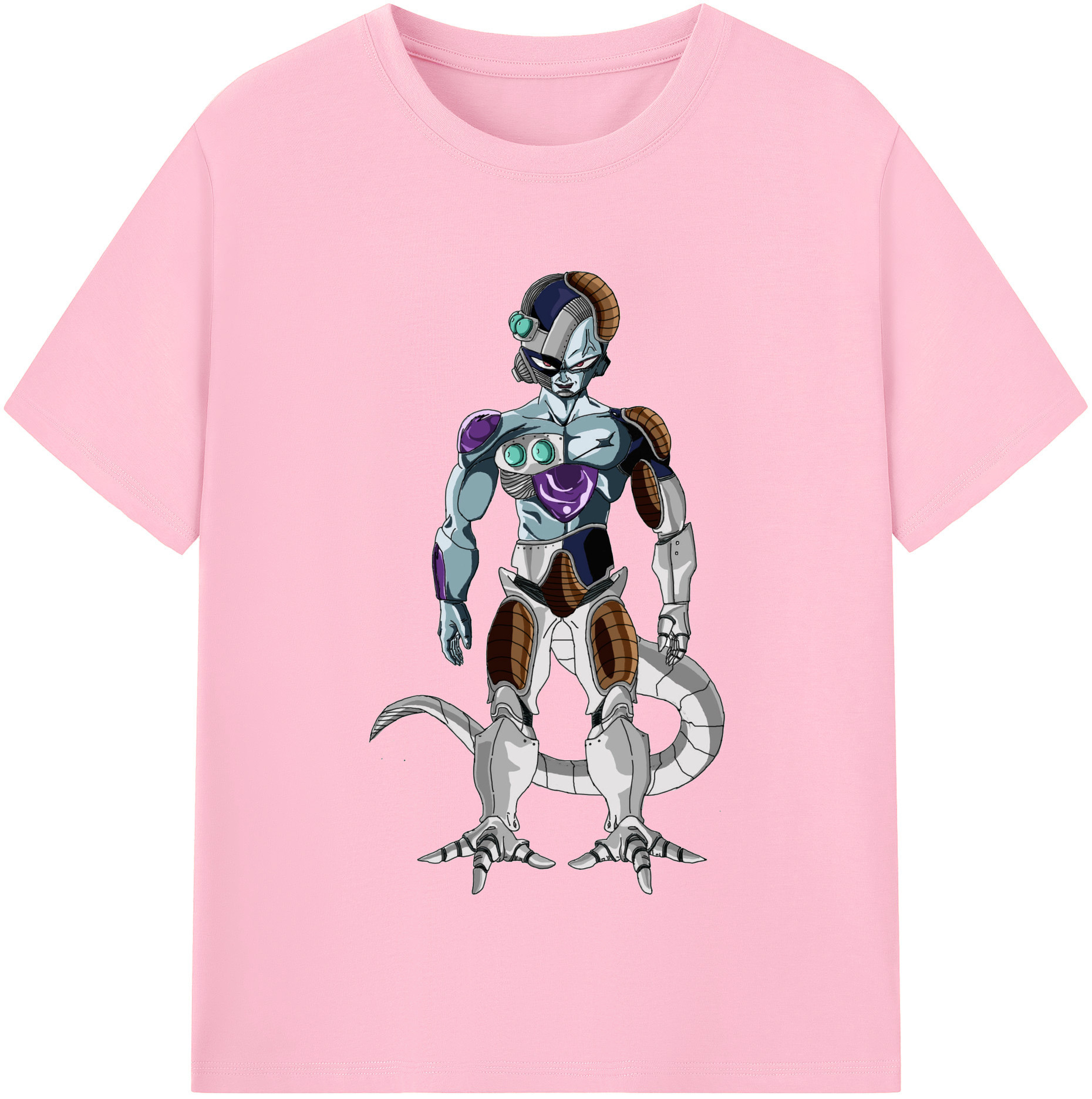 （画像用） ドラゴンボール クウラ DRAGON BALL Cooler Coora 綿100％半袖Tシャツ（フロントプリント）