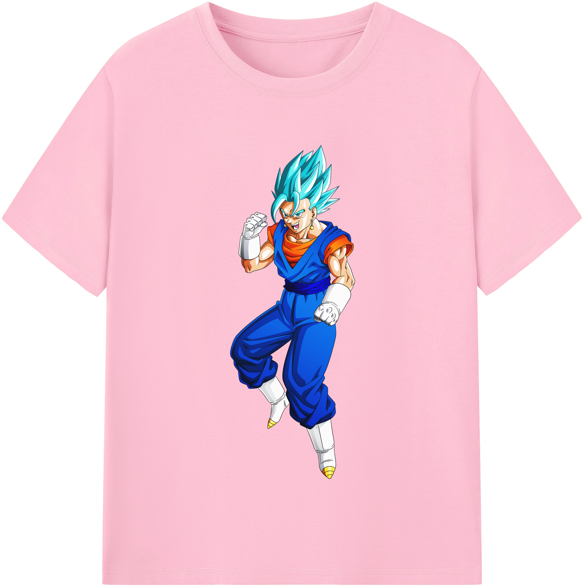 （画像用） ドラゴンボール ベジット DRAGON BALL Vegetto 綿100％半袖Tシャツ（フロントプリント）