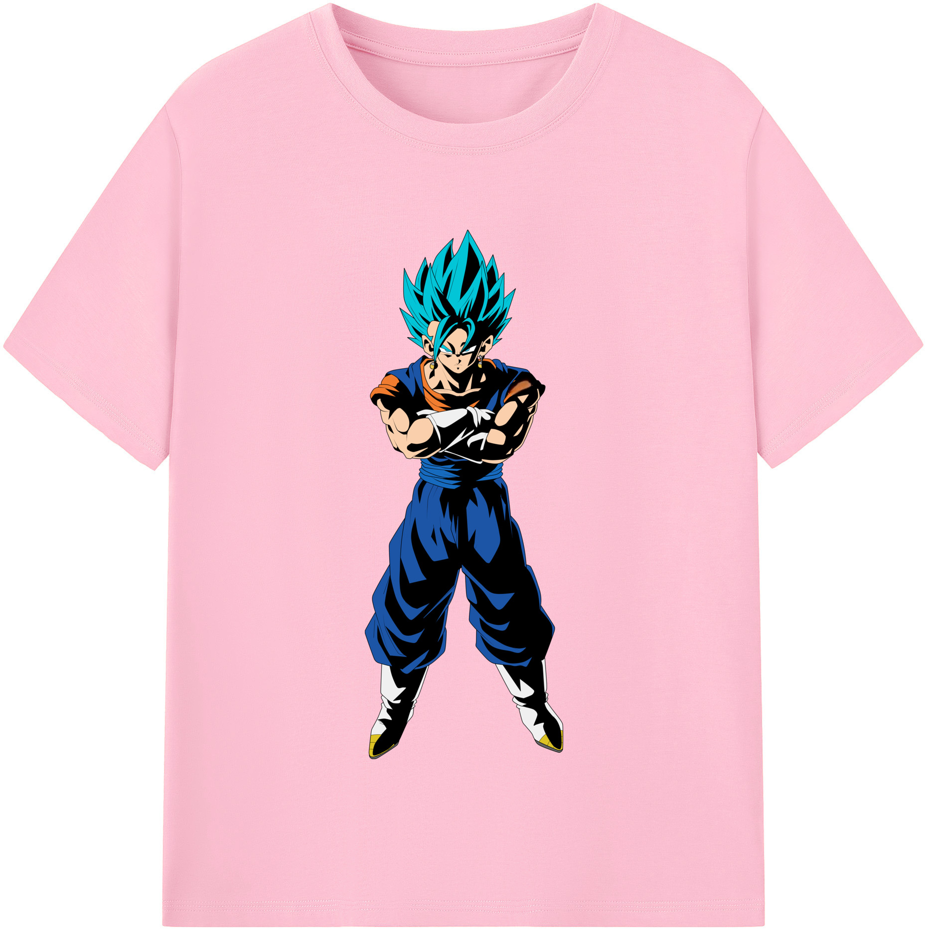 （画像用） ドラゴンボール ベジット DRAGON BALL Vegetto 綿100％半袖Tシャツ（フロントプリント）