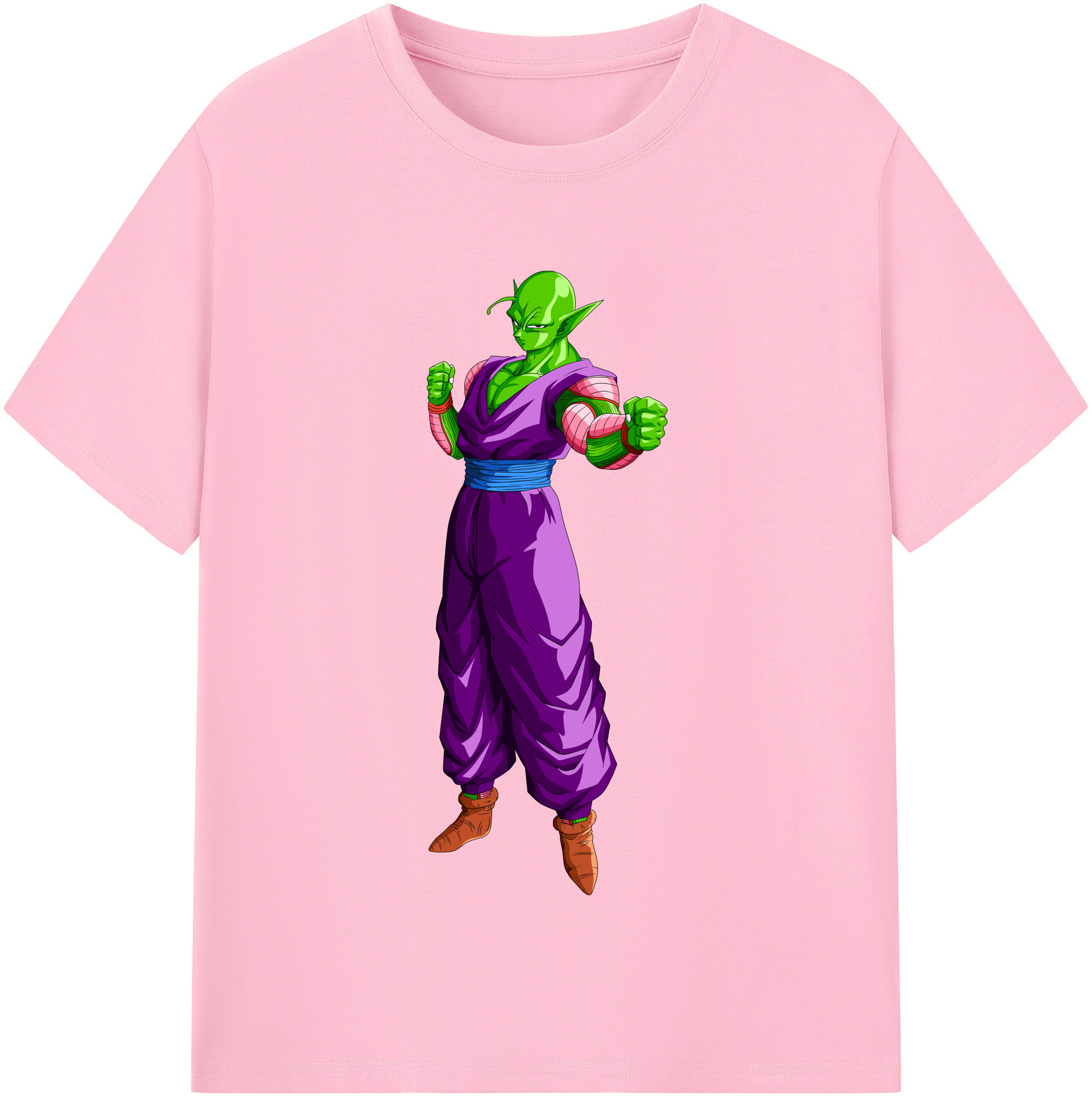 （画像用） ドラゴンボール ピッコロ DRAGON BALL Piccolo 綿100％半袖Tシャツ（フロントプリント）