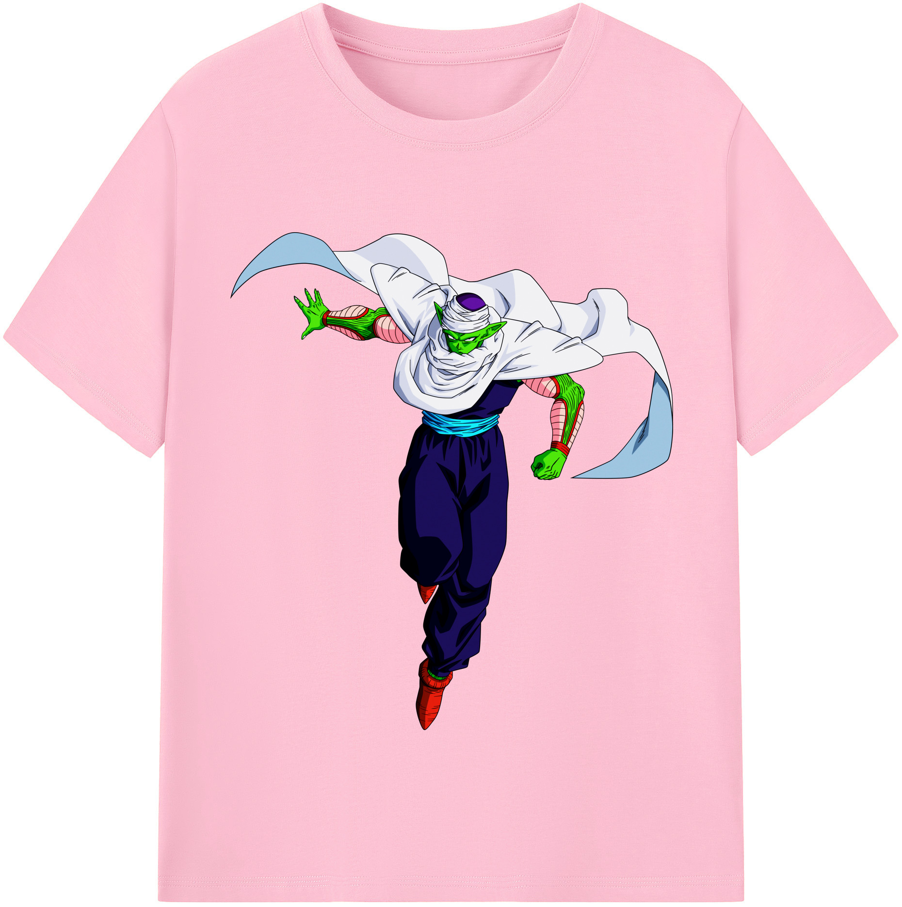 （画像用） ドラゴンボール ピッコロ DRAGON BALL Piccolo 綿100％半袖Tシャツ（フロントプリント）