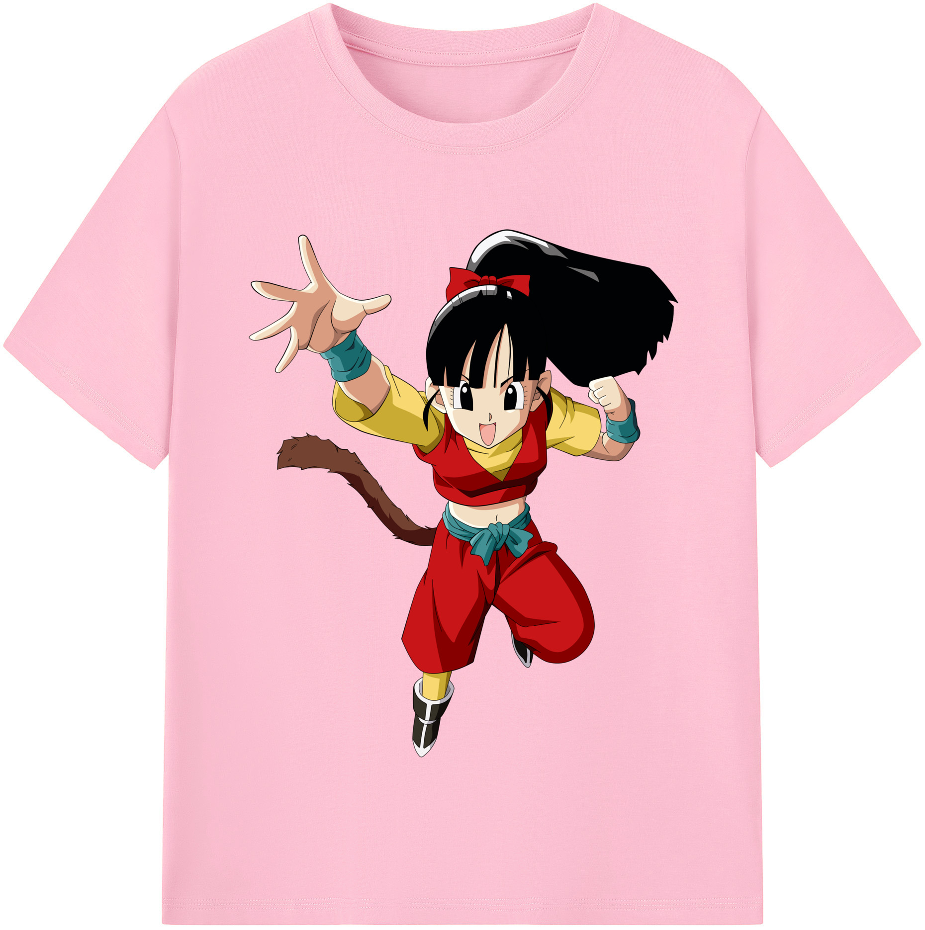 （画像用） ドラゴンボール パン DRAGON BALL Pan 綿100％半袖Tシャツ（フロントプリント）