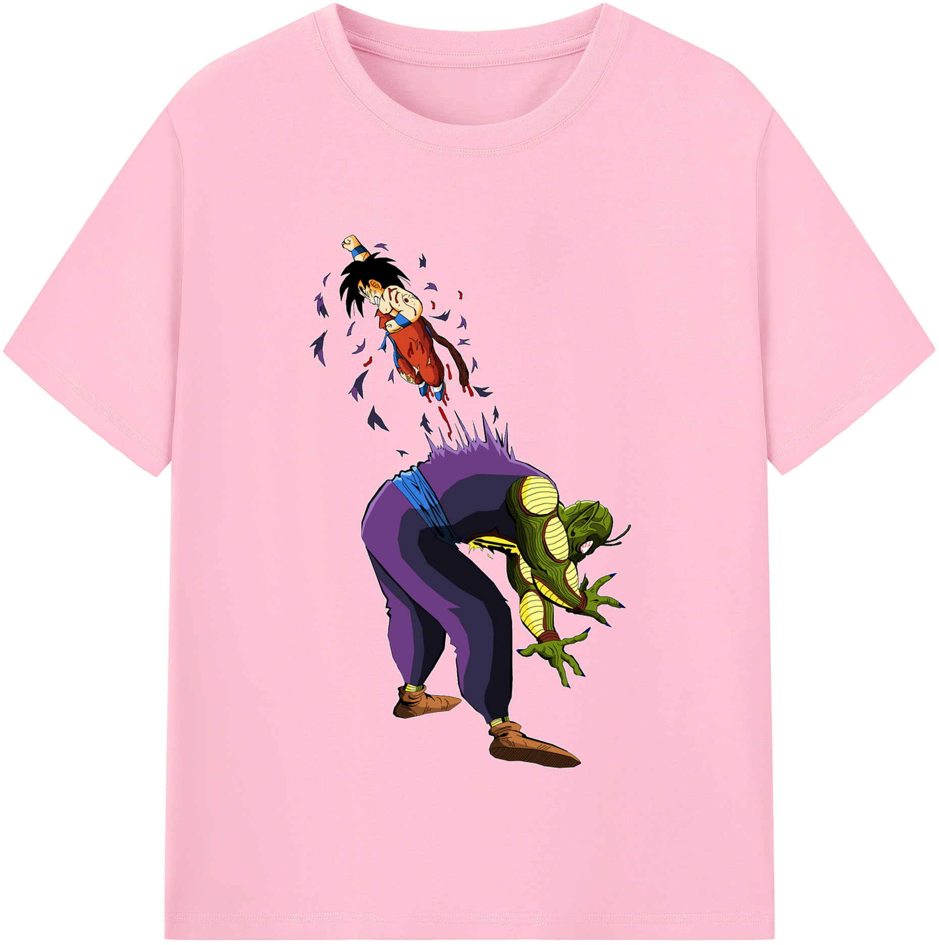 （画像用） ドラゴンボール DRAGON BALL 綿100％半袖Tシャツ（フロントプリント）