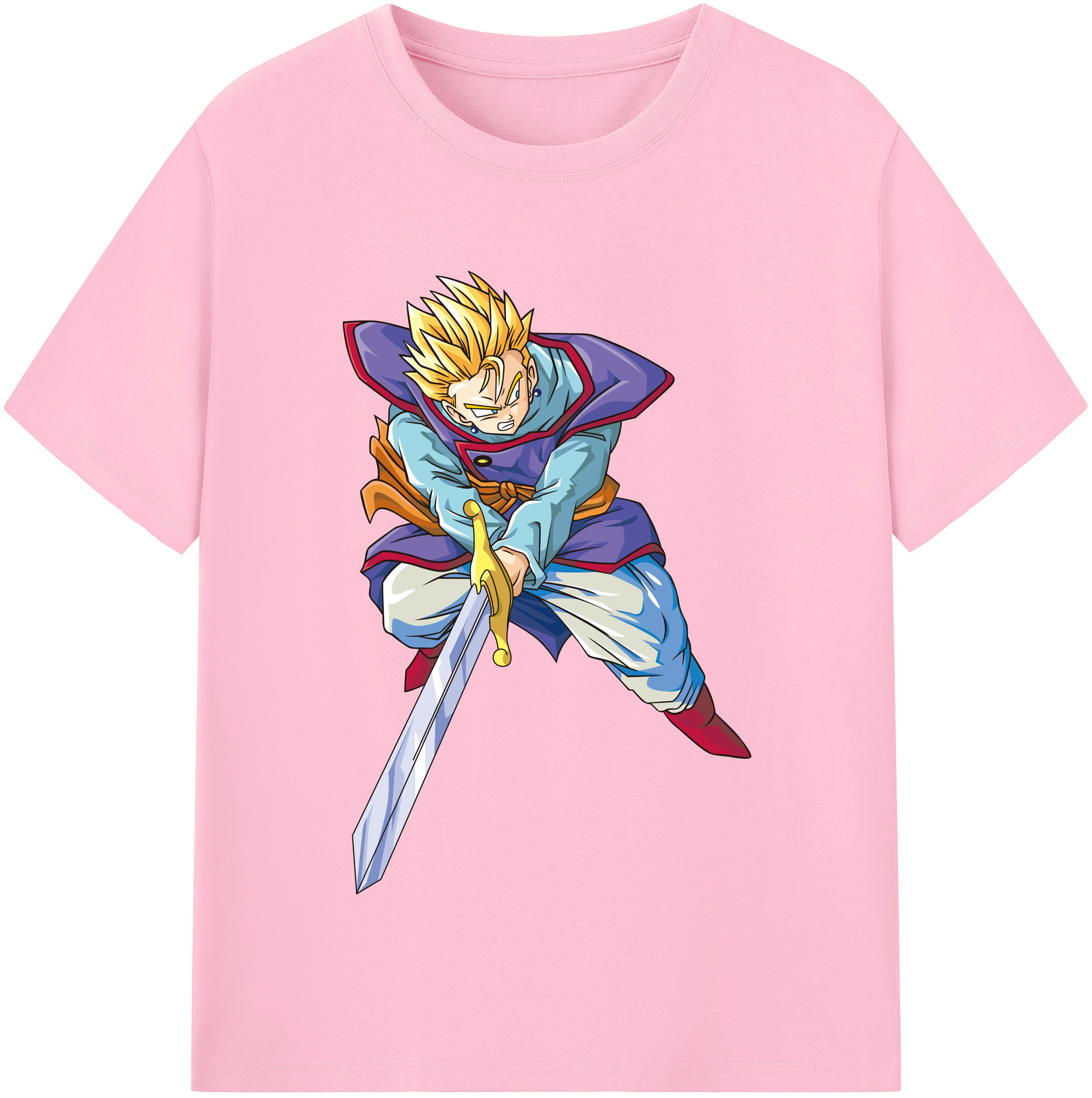 （画像用） ドラゴンボール DRAGON BALL 綿100％半袖Tシャツ（フロントプリント）