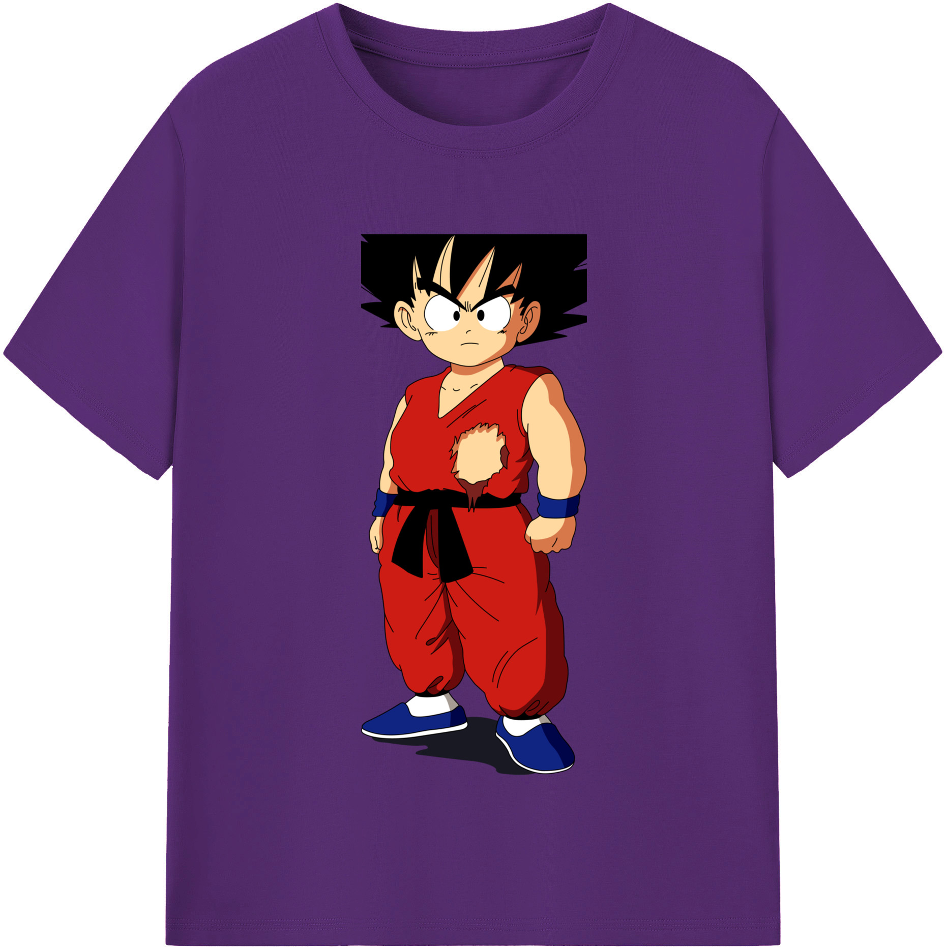 （画像用） ドラゴンボール 孫悟空（そん ごくう）Son Goku カカロット DRAGON BALL Kakarotto 綿100％半袖Tシャツ（フロントプリント）