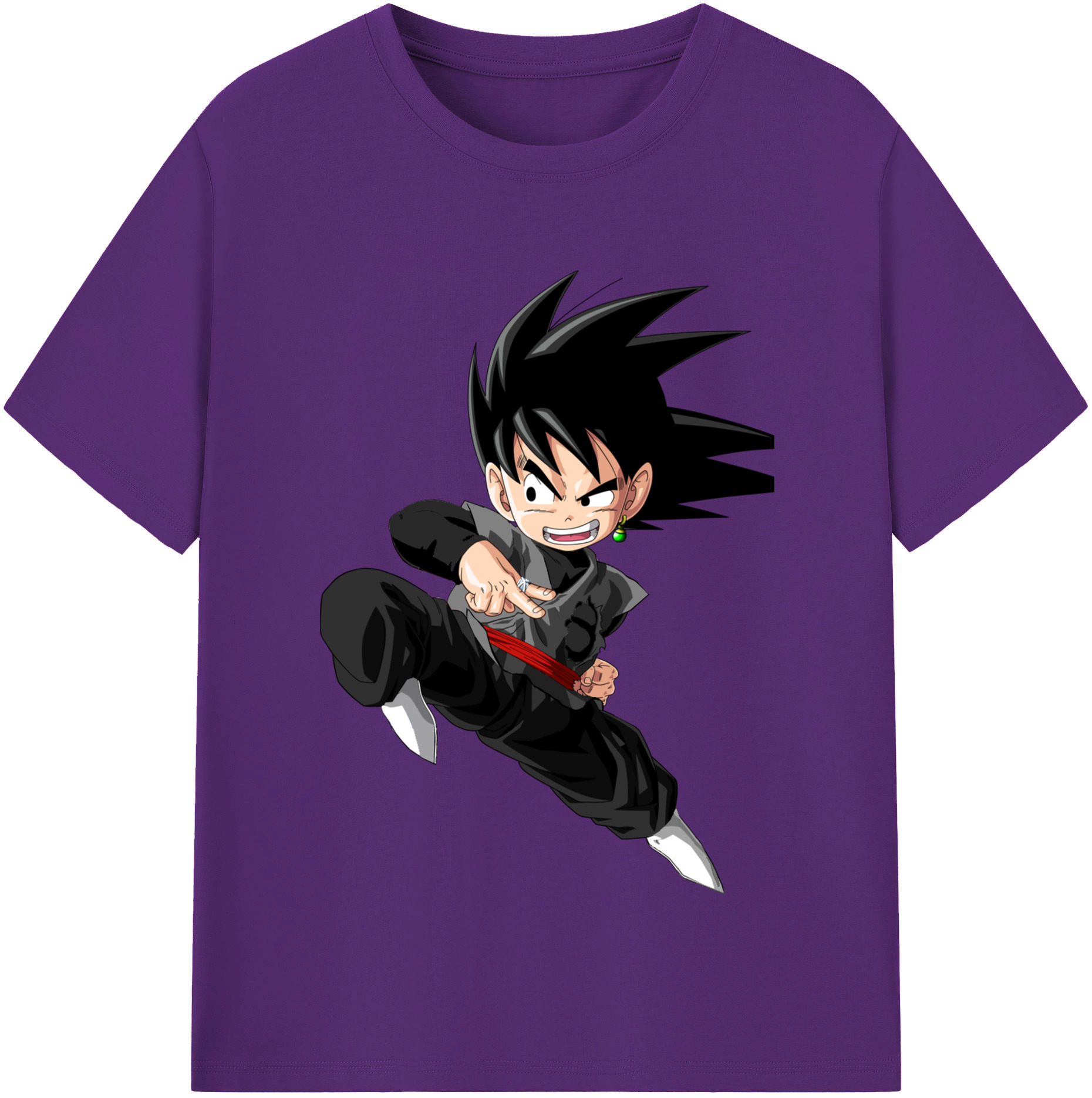 （画像用） ドラゴンボール 孫悟空（そん ごくう）Son Goku カカロット DRAGON BALL Kakarotto 綿100％半袖Tシャツ（フロントプリント）