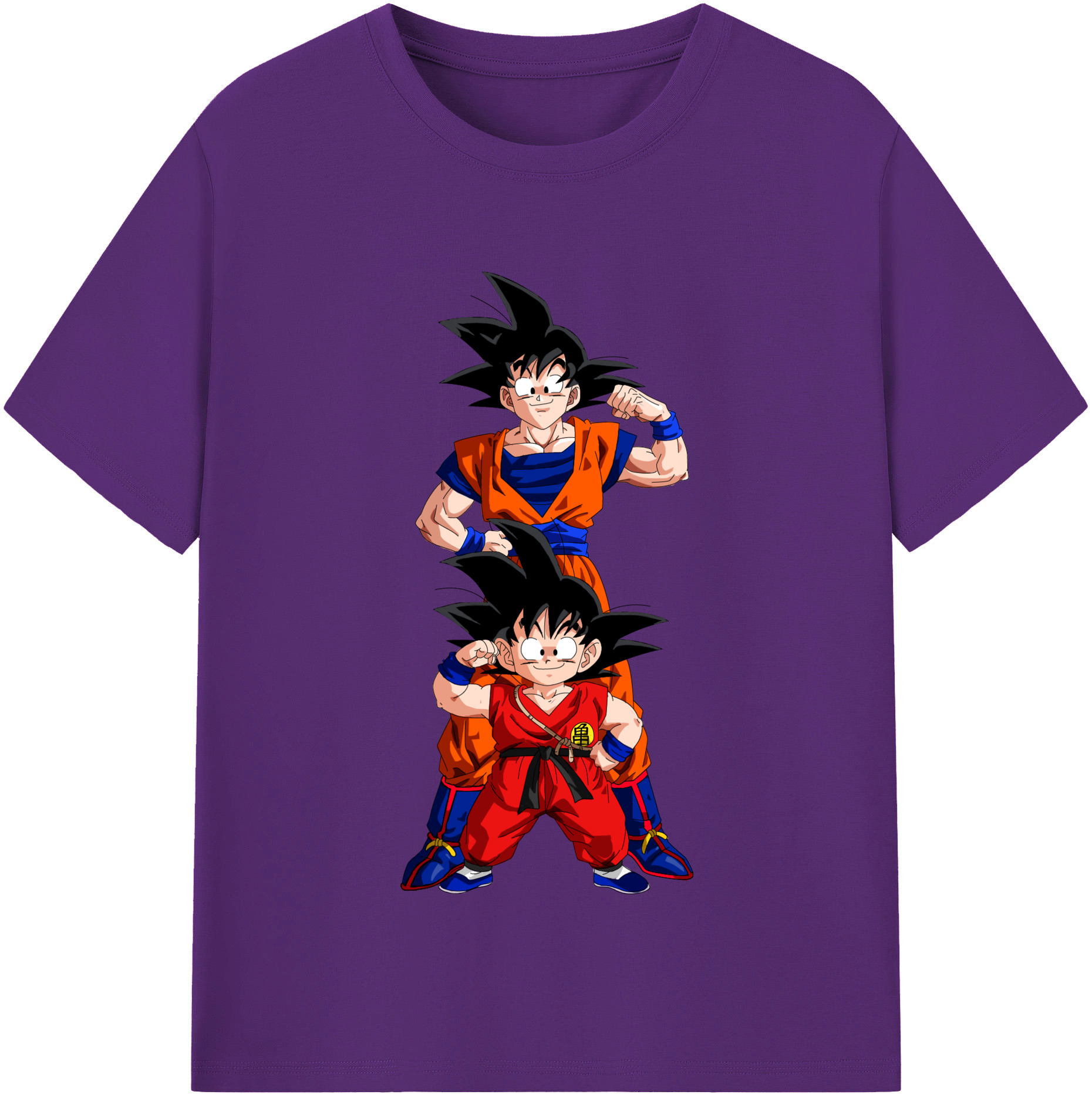 （画像用） ドラゴンボール 孫悟空（そん ごくう）Son Goku カカロット DRAGON BALL Kakarotto 綿100％半袖Tシャツ（フロントプリント）