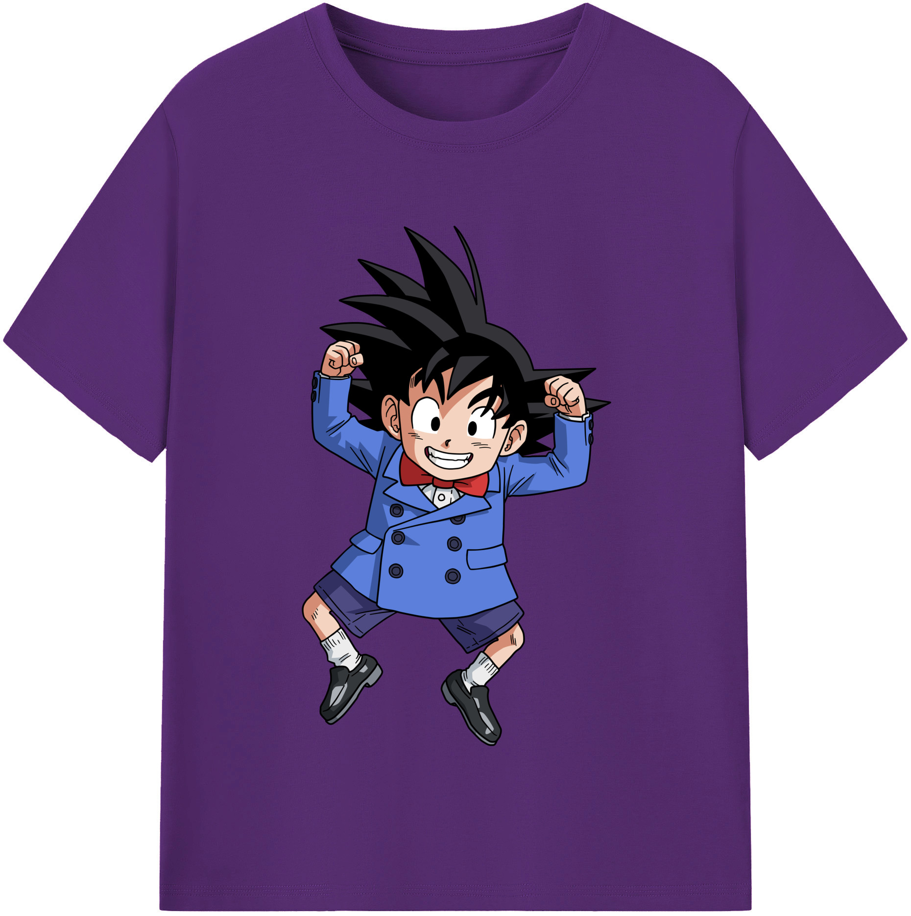 （画像用） ドラゴンボール 孫悟空（そん ごくう）Son Goku カカロット DRAGON BALL Kakarotto 綿100％半袖Tシャツ（フロントプリント）