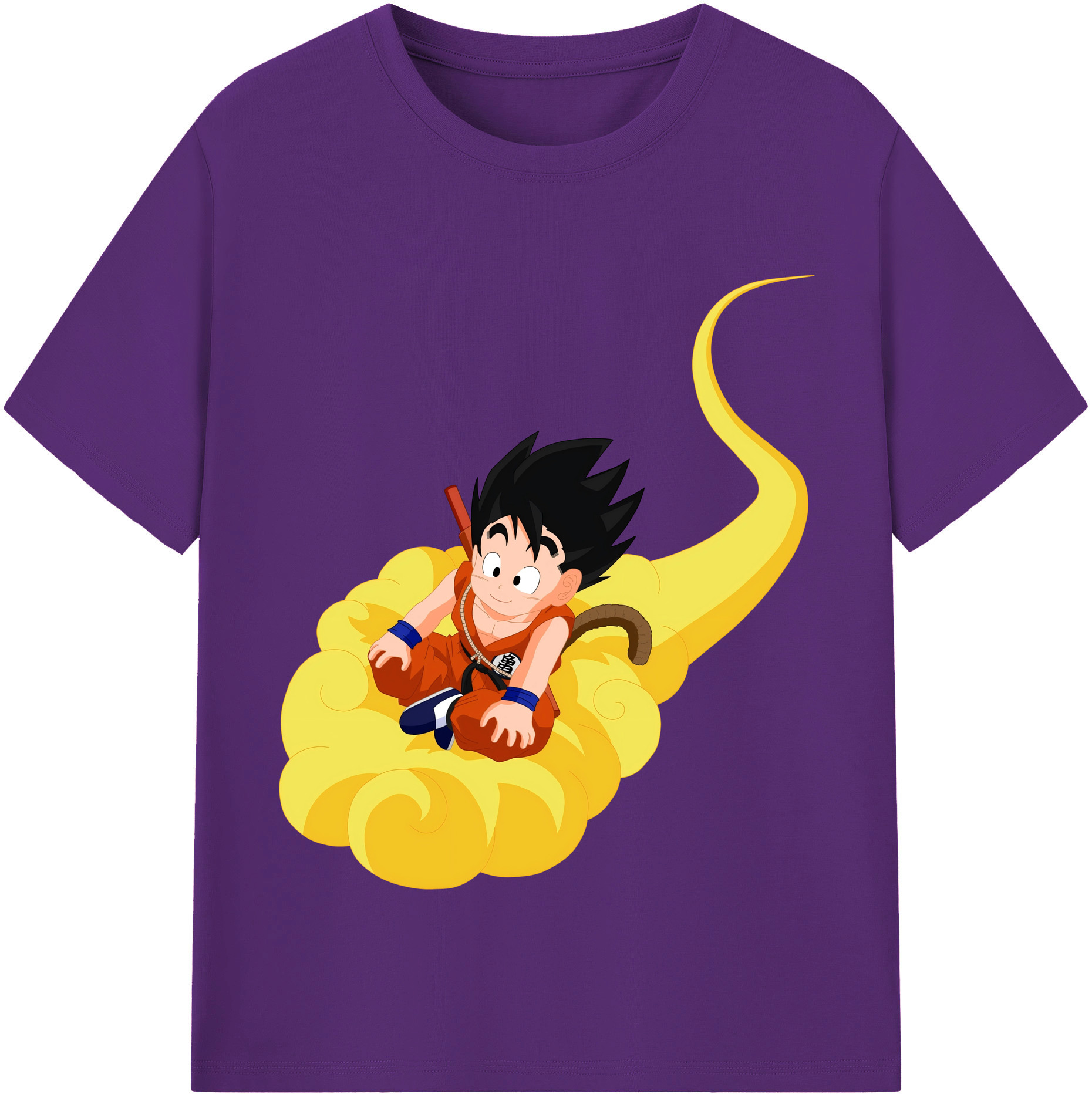 （画像用） ドラゴンボール 孫悟空（そん ごくう）Son Goku カカロット DRAGON BALL Kakarotto 綿100％半袖Tシャツ（フロントプリント）