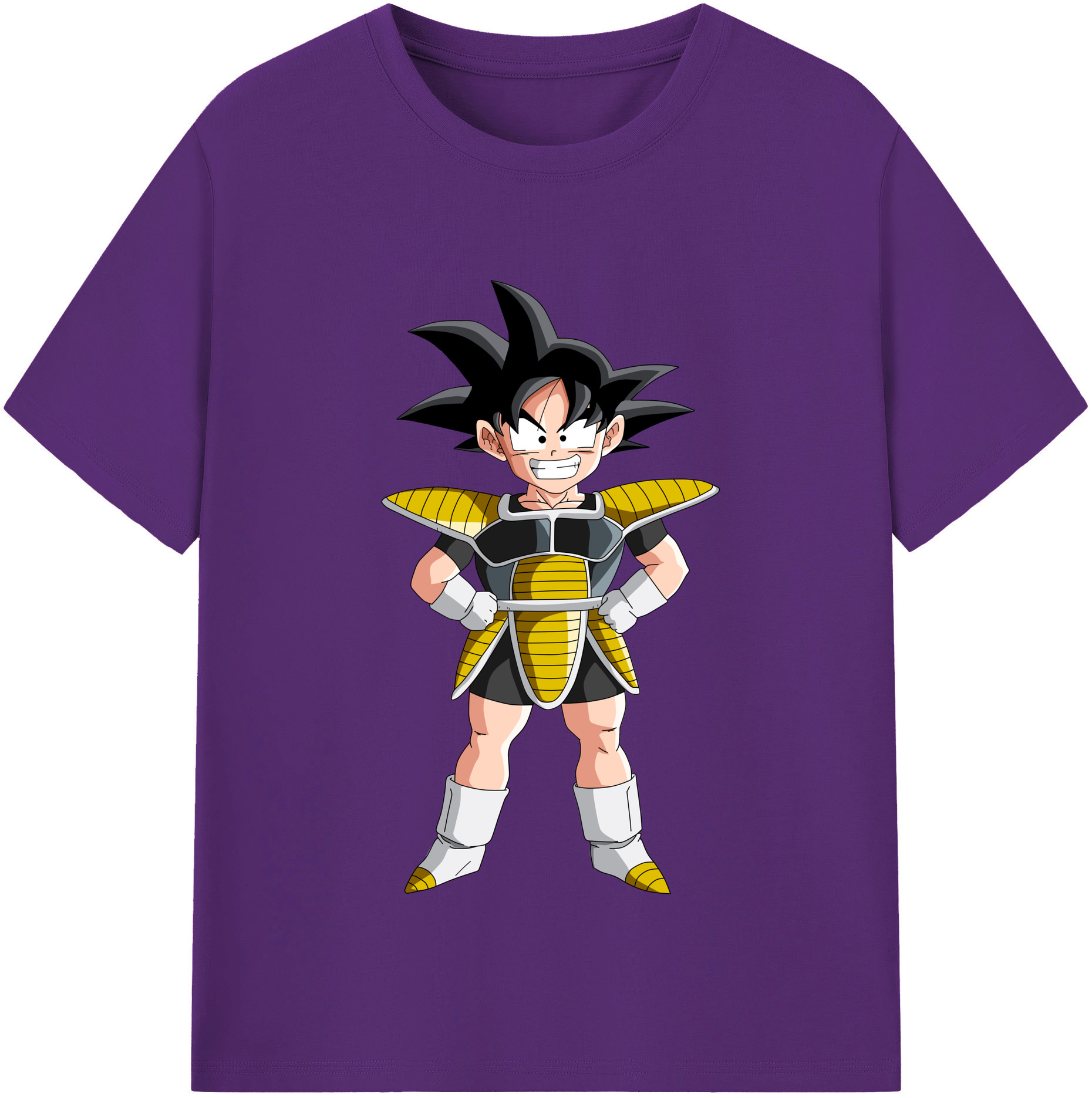 （画像用） ドラゴンボール 孫悟空（そん ごくう）Son Goku カカロット DRAGON BALL Kakarotto 綿100％半袖Tシャツ（フロントプリント）
