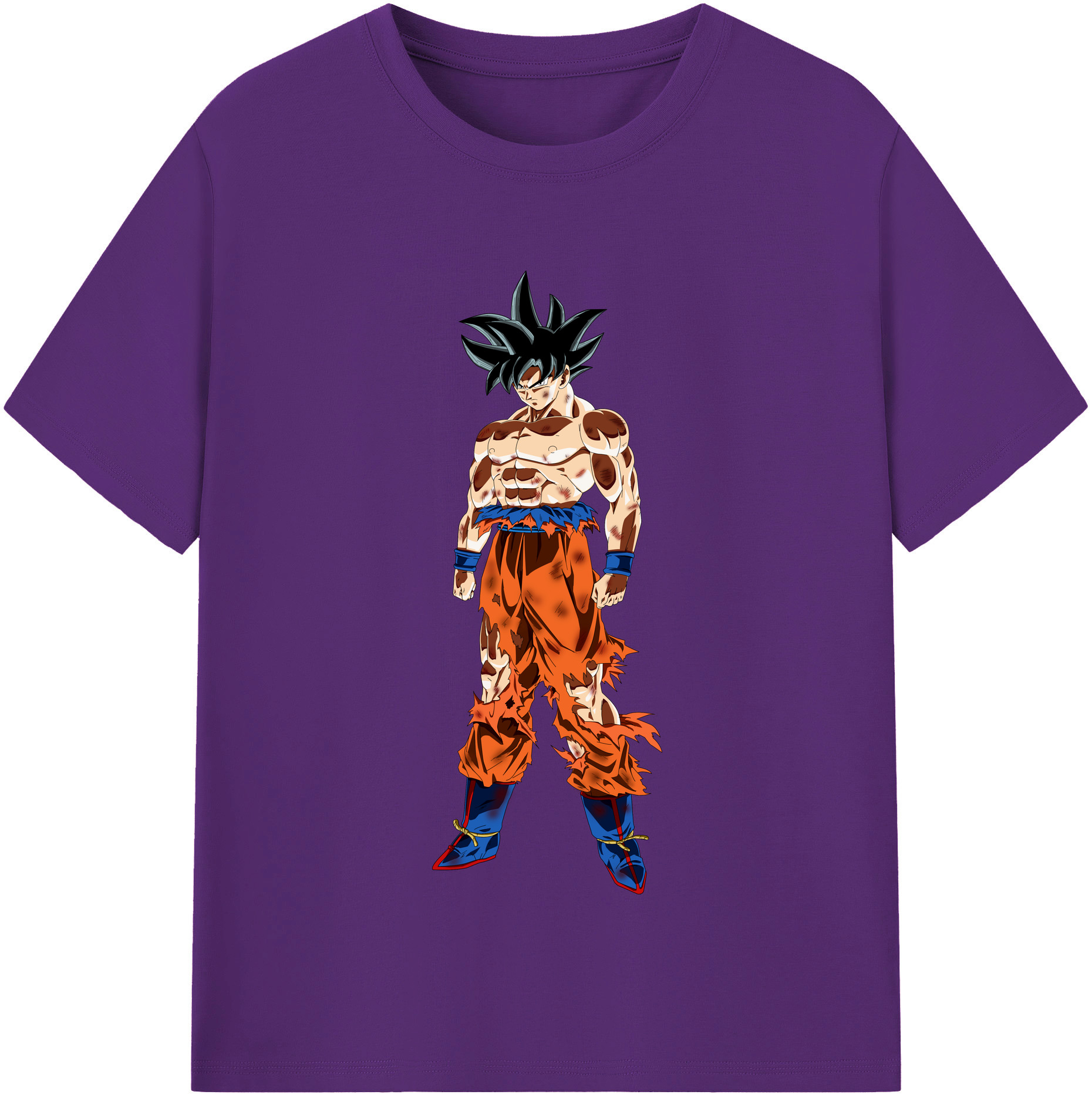 （画像用） ドラゴンボール 孫悟空（そん ごくう）Son Goku カカロット DRAGON BALL Kakarotto 綿100％半袖Tシャツ（フロントプリント）
