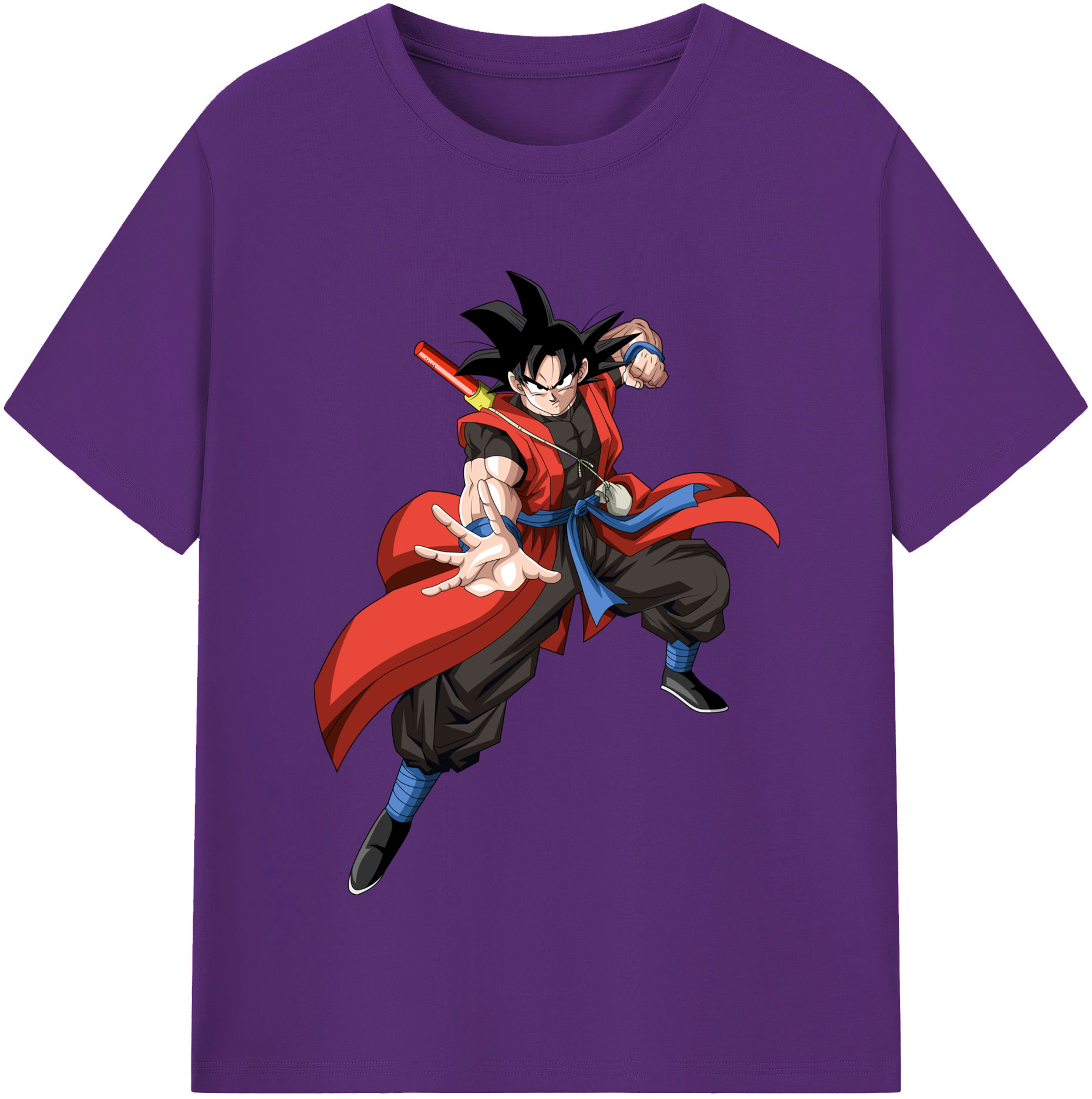 （画像用） ドラゴンボール 孫悟空（そん ごくう）Son Goku カカロット DRAGON BALL Kakarotto 綿100％半袖Tシャツ（フロントプリント）