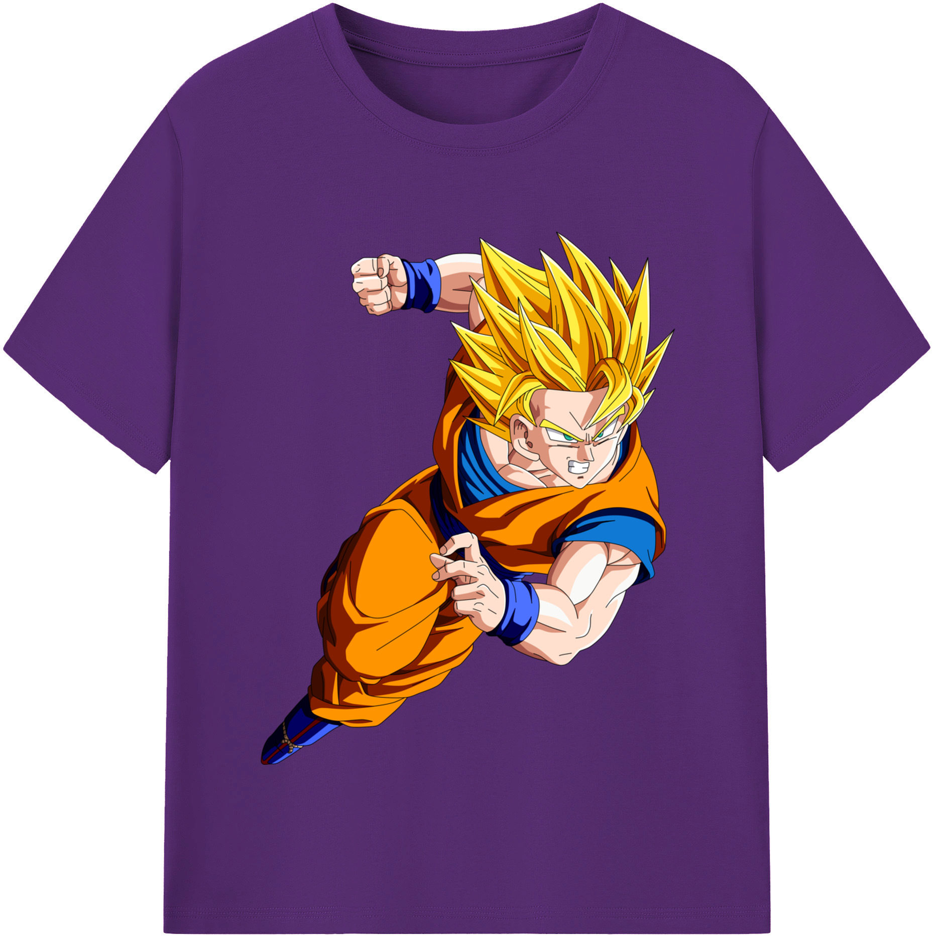 （画像用） ドラゴンボール 孫悟空（そん ごくう）Son Goku カカロット DRAGON BALL Kakarotto 綿100％半袖Tシャツ（フロントプリント）