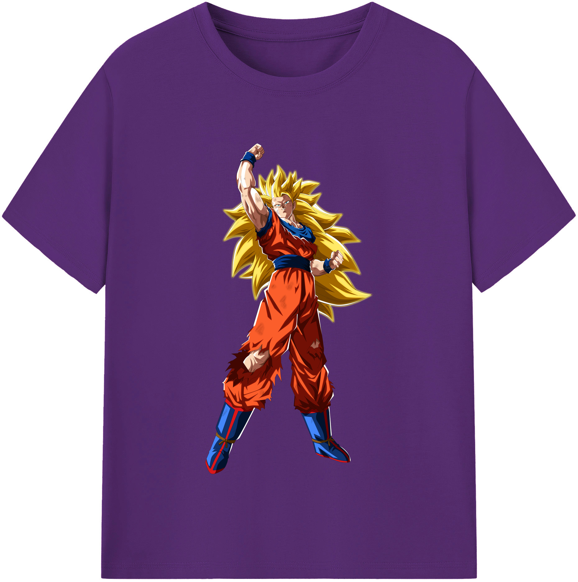 （画像用） ドラゴンボール 孫悟空（そん ごくう）Son Goku カカロット DRAGON BALL Kakarotto 綿100％半袖Tシャツ（フロントプリント）