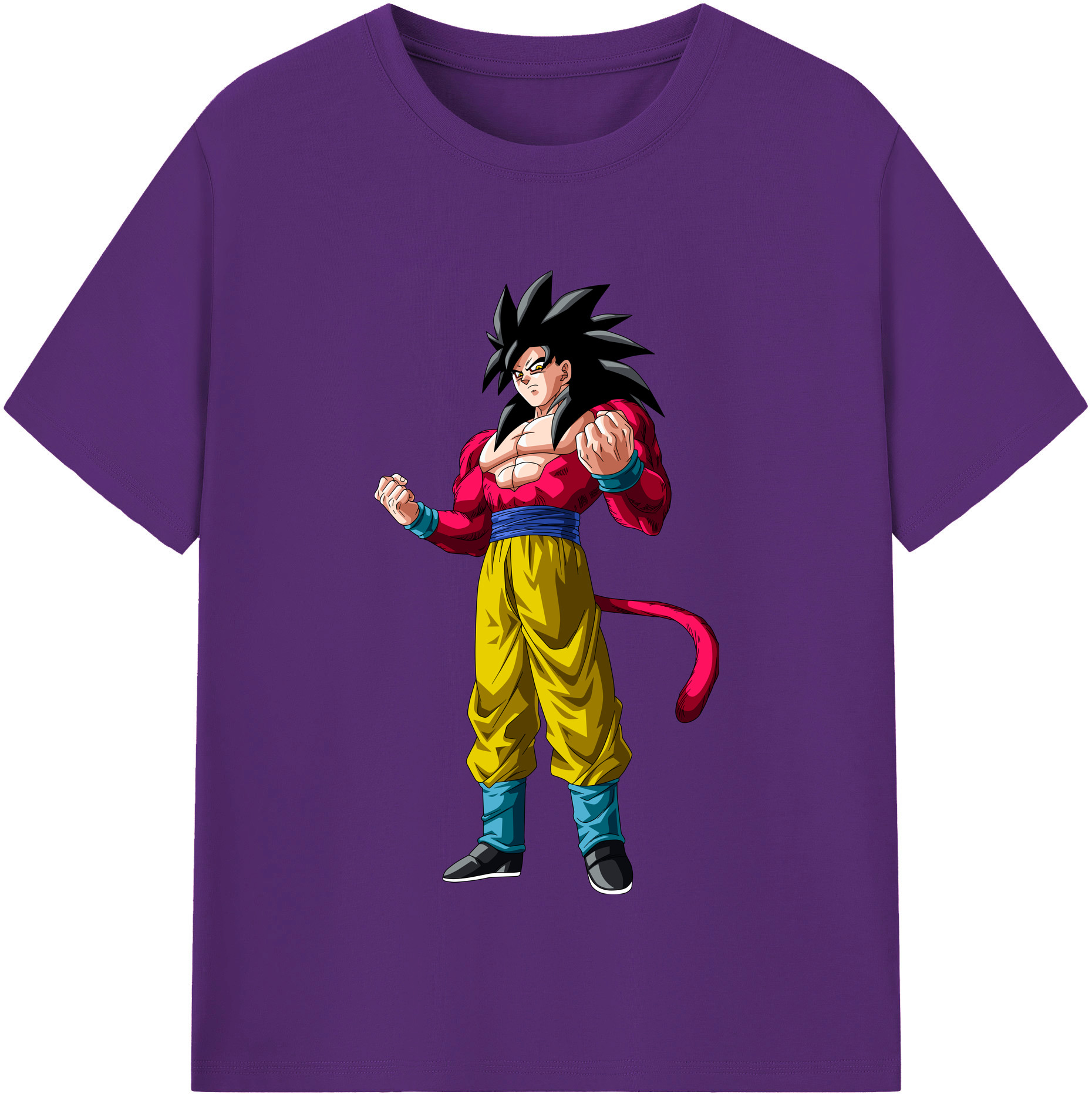 （画像用） ドラゴンボール 孫悟空（そん ごくう）Son Goku カカロット DRAGON BALL Kakarotto 綿100％半袖Tシャツ（フロントプリント）