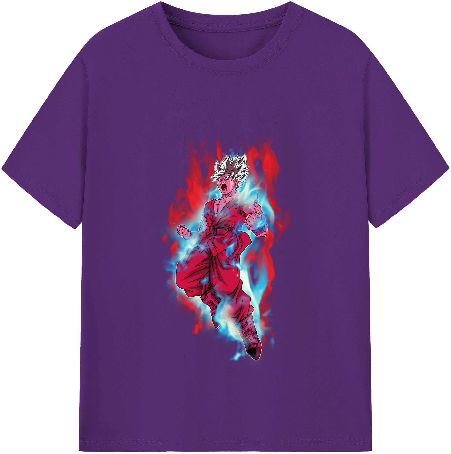 （画像用） ドラゴンボール 孫悟空（そん ごくう）Son Goku カカロット DRAGON BALL Kakarotto 綿100％半袖Tシャツ（フロントプリント）