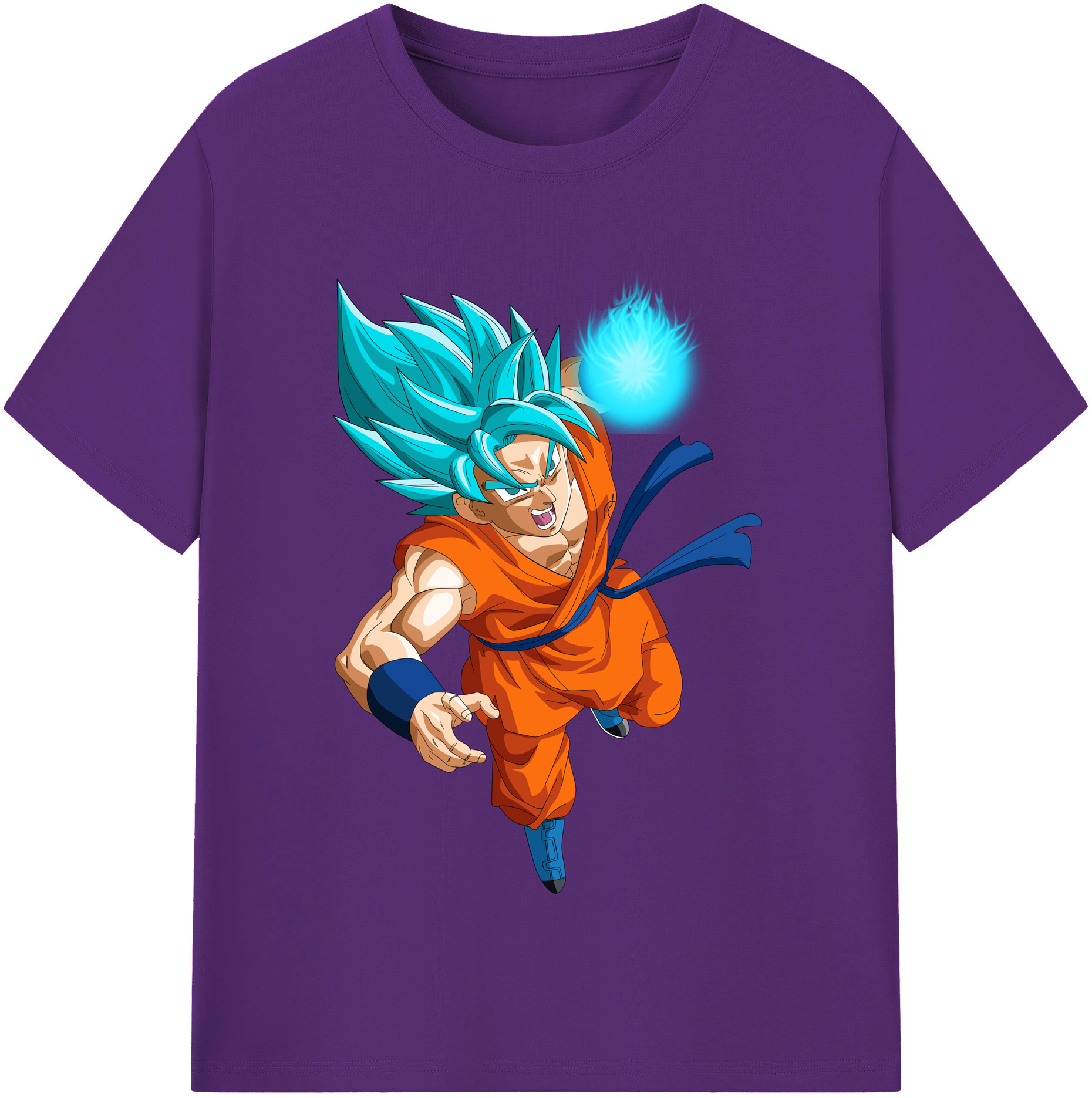 （画像用） ドラゴンボール 孫悟空（そん ごくう）Son Goku カカロット DRAGON BALL Kakarotto 綿100％半袖Tシャツ（フロントプリント）