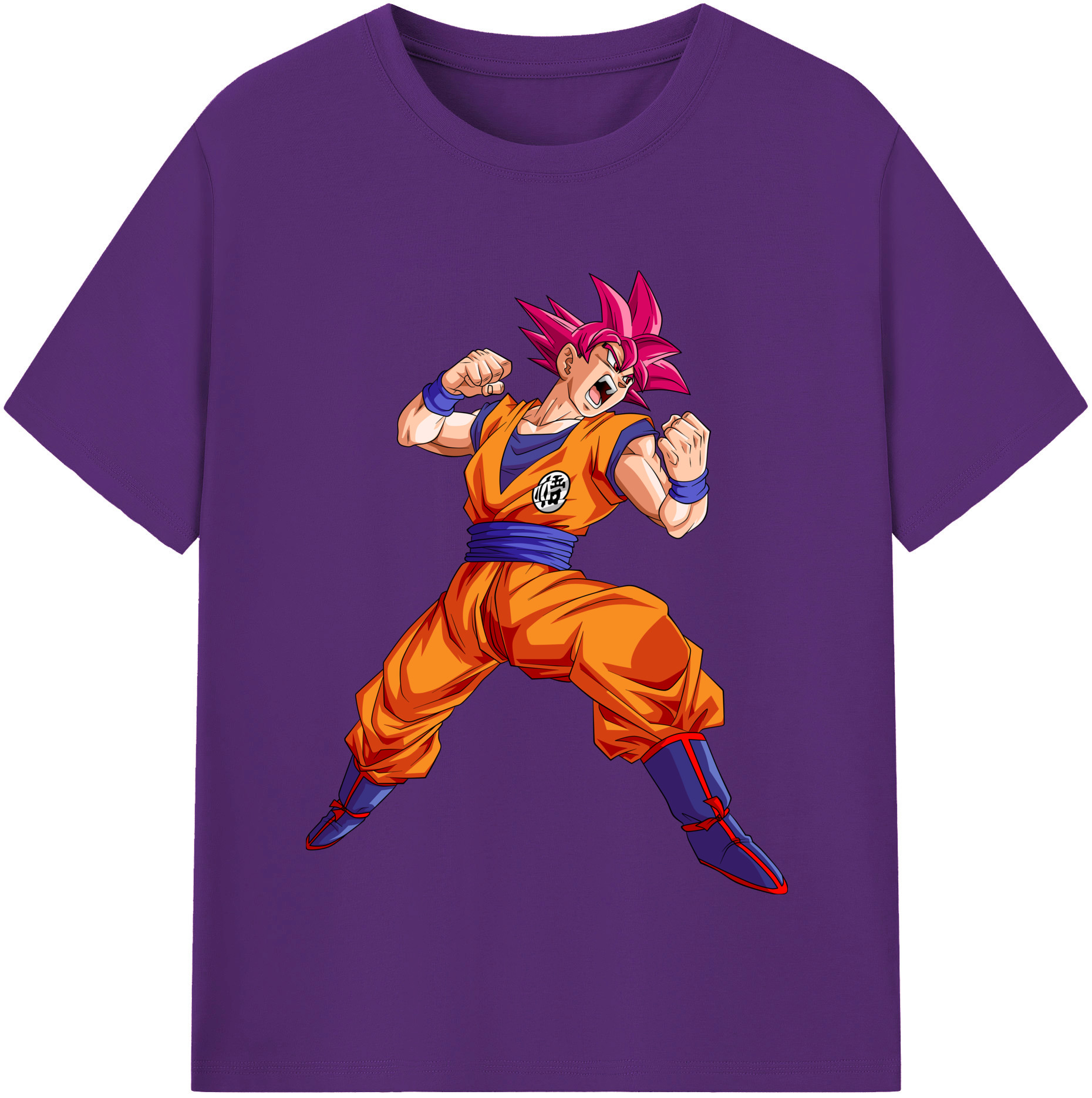 （画像用） ドラゴンボール 孫悟空（そん ごくう）Son Goku カカロット DRAGON BALL Kakarotto 綿100％半袖Tシャツ（フロントプリント）