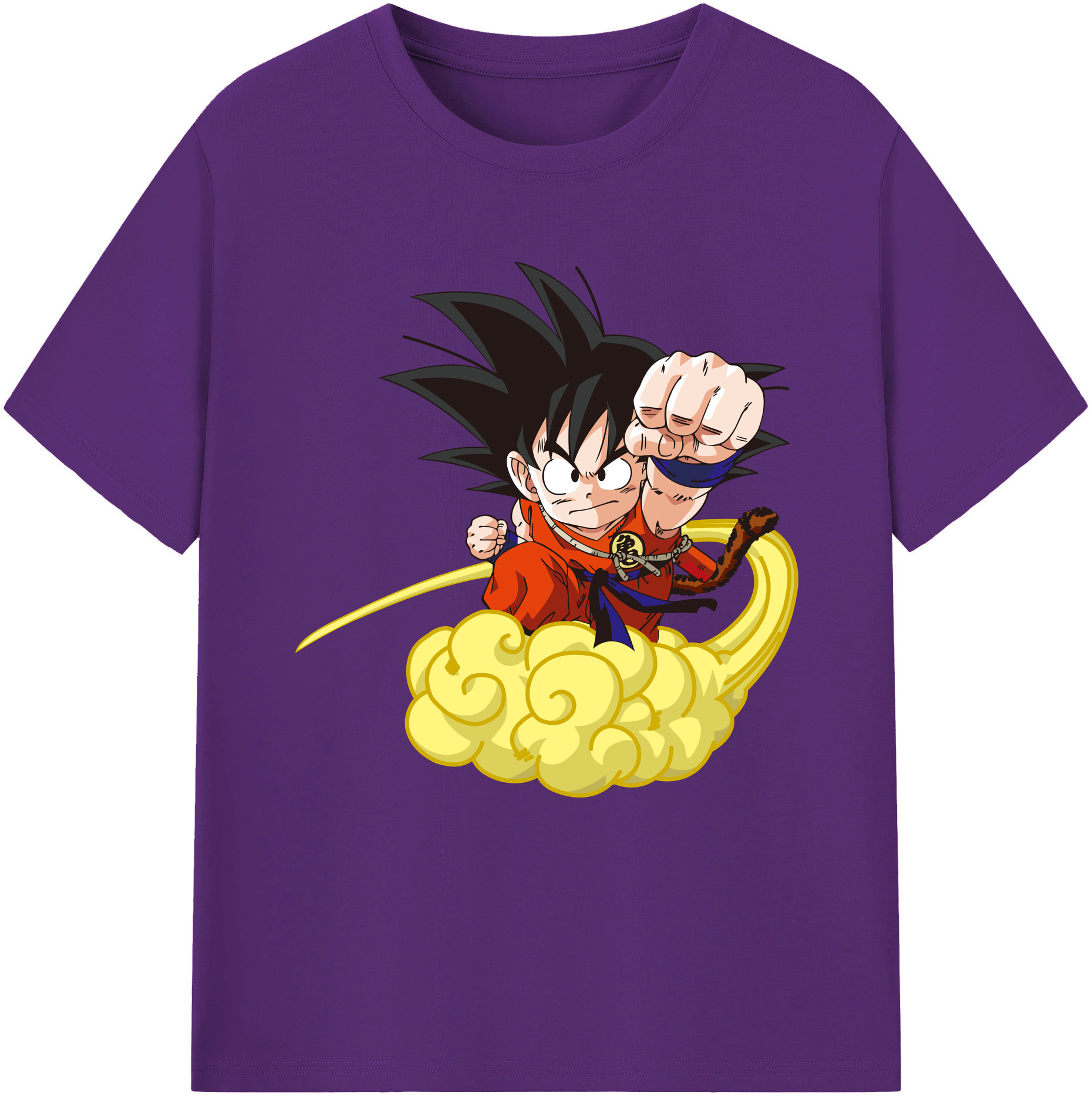 （画像用） ドラゴンボール 孫悟空（そん ごくう）Son Goku カカロット DRAGON BALL Kakarotto 綿100％半袖Tシャツ（フロントプリント）