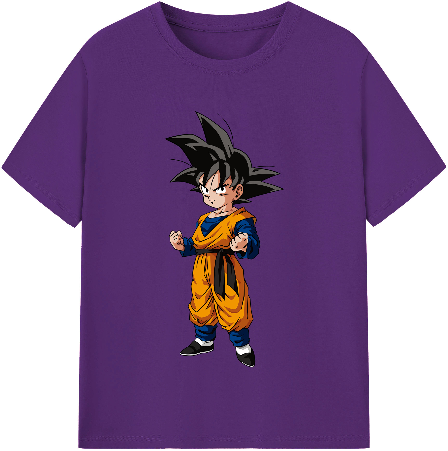 （画像用） ドラゴンボール 孫悟空（そん ごくう）Son Goku カカロット DRAGON BALL Kakarotto 綿100％半袖Tシャツ（フロントプリント）