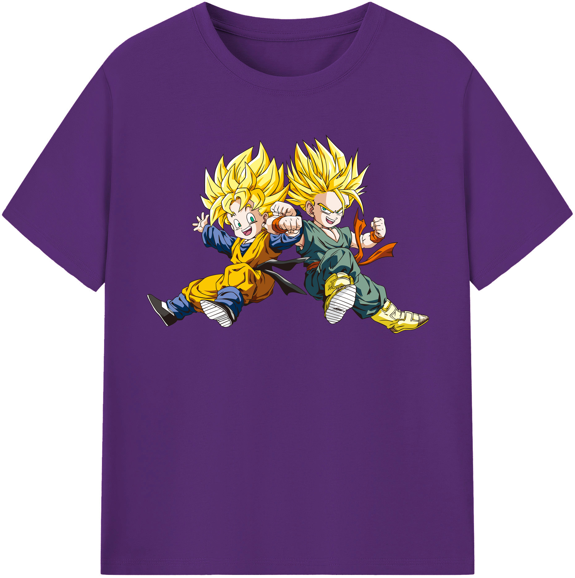 （画像用） ドラゴンボール 孫悟空（そん ごくう）Son Goku カカロット DRAGON BALL Kakarotto 綿100％半袖Tシャツ（フロントプリント）