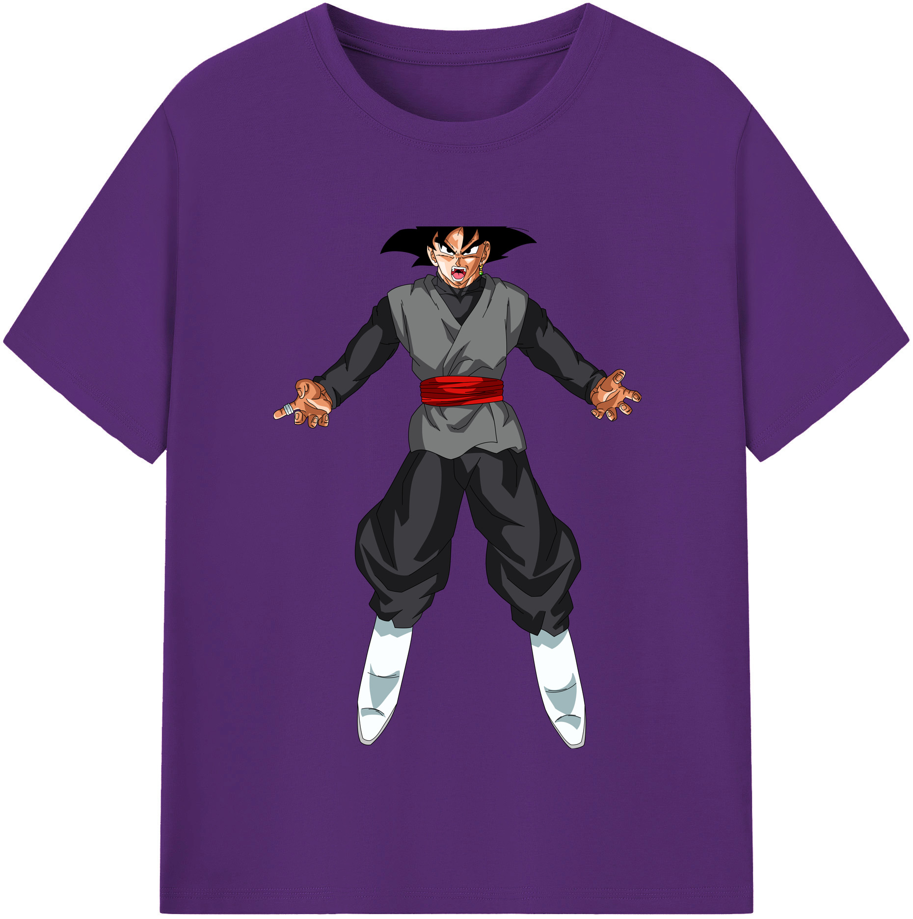 （画像用） ドラゴンボール ベジータ四世（Bejīta Yonsei）DRAGON BALL Vegeta IV 綿100％半袖Tシャツ（フロントプリント）