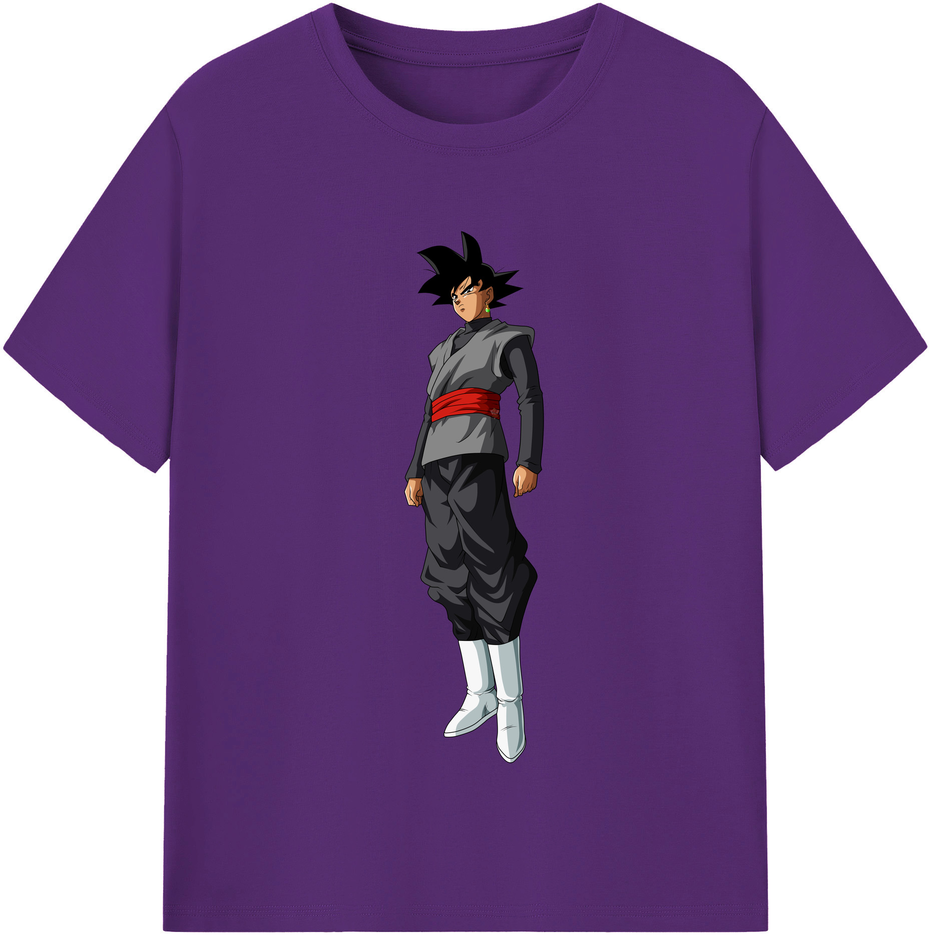 （画像用） ドラゴンボール ベジータ四世（Bejīta Yonsei）DRAGON BALL Vegeta IV 綿100％半袖Tシャツ（フロントプリント）