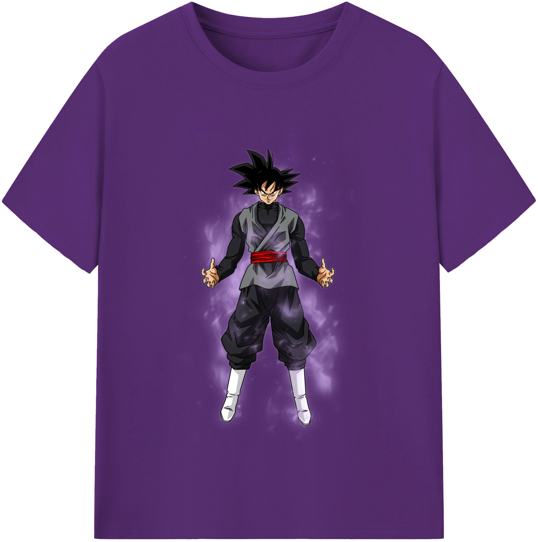 （画像用） ドラゴンボール ベジータ四世（Bejīta Yonsei）DRAGON BALL Vegeta IV 綿100％半袖Tシャツ（フロントプリント）