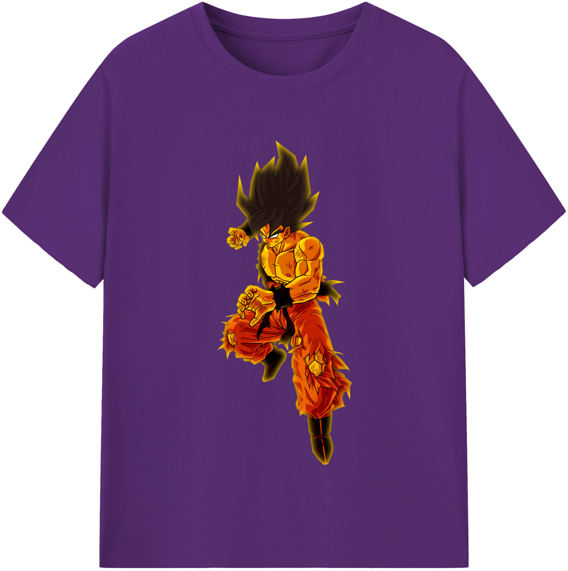 （画像用） ドラゴンボール 孫 悟飯（そんごはん）DRAGON BALL Son Gohan 綿100％半袖Tシャツ（フロントプリント）