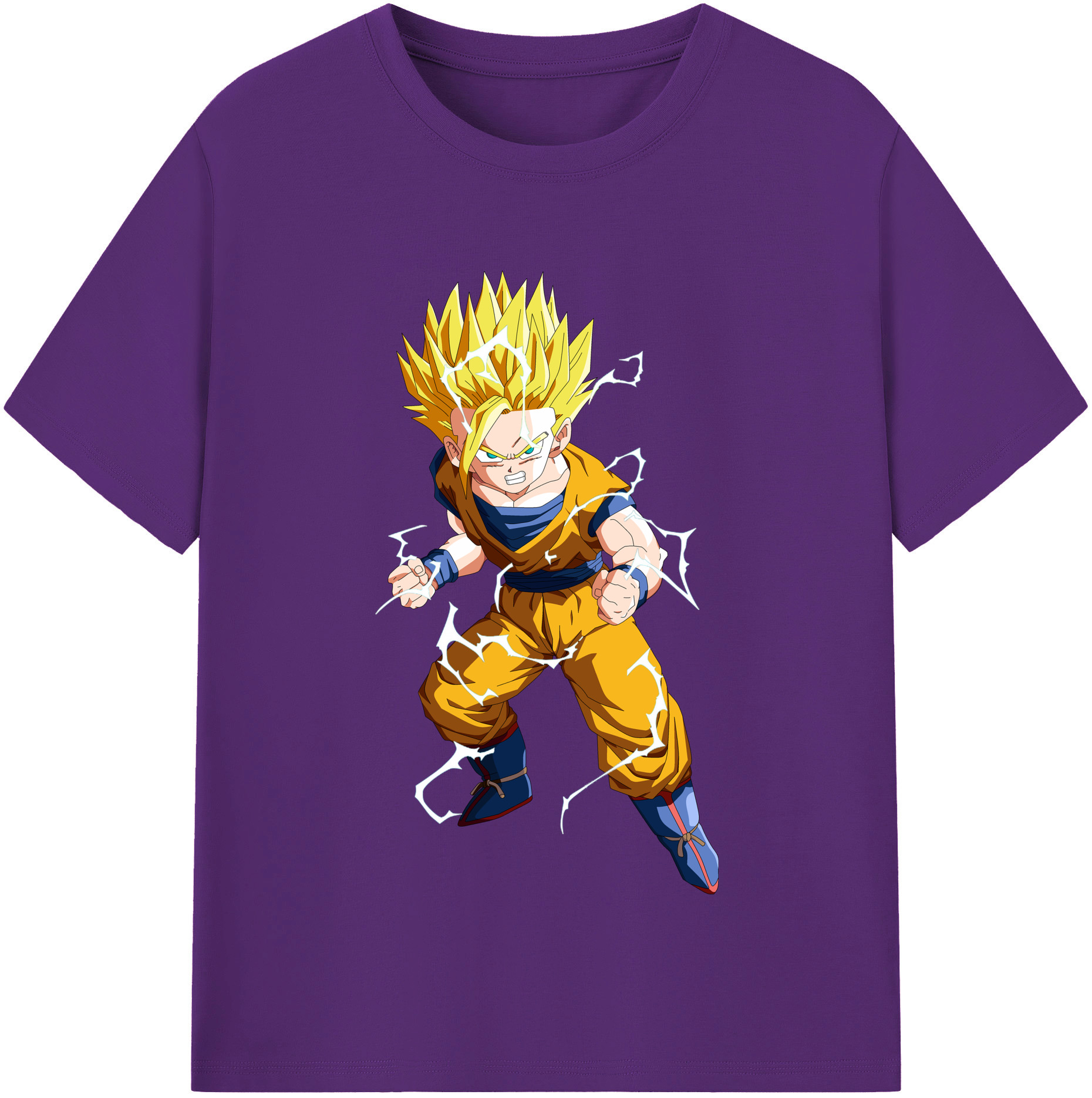 （画像用） ドラゴンボール 孫 悟飯（そんごはん）DRAGON BALL Son Gohan 綿100％半袖Tシャツ（フロントプリント）