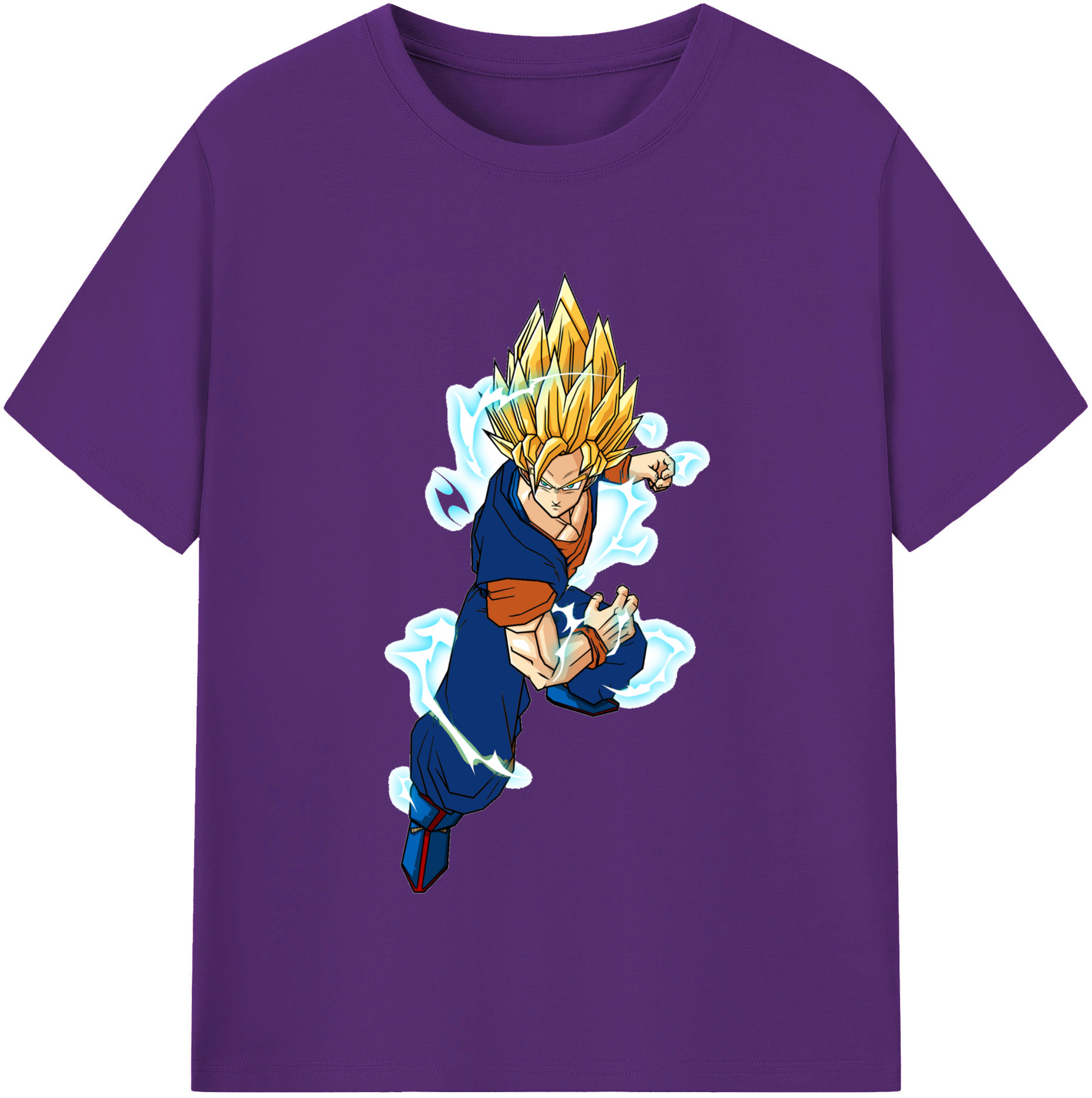 （画像用） ドラゴンボール 孫 悟飯（そんごはん）DRAGON BALL Son Gohan 綿100％半袖Tシャツ（フロントプリント）