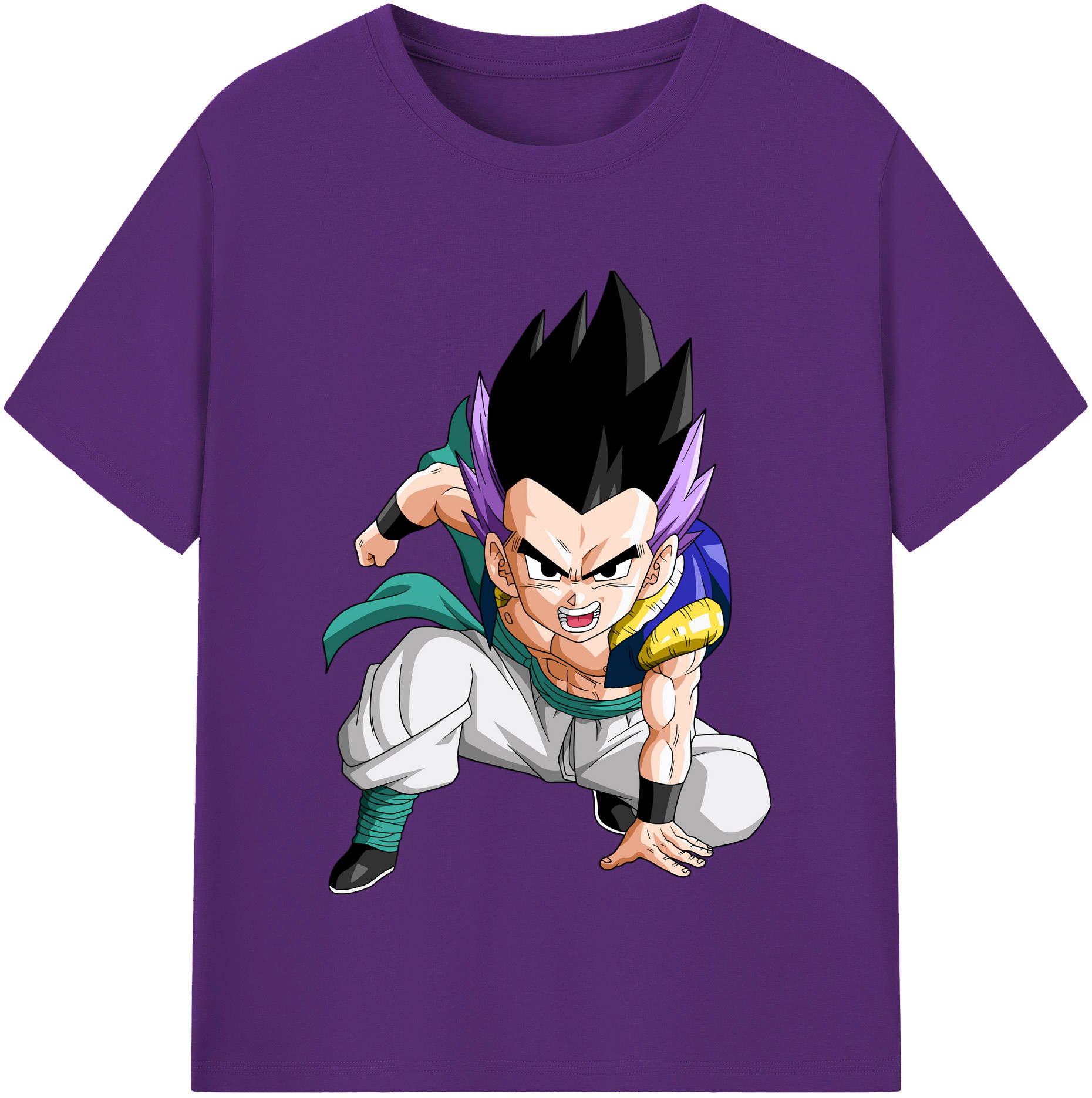 （画像用） ドラゴンボール 孫 悟飯（そんごはん）DRAGON BALL Son Gohan 綿100％半袖Tシャツ（フロントプリント）