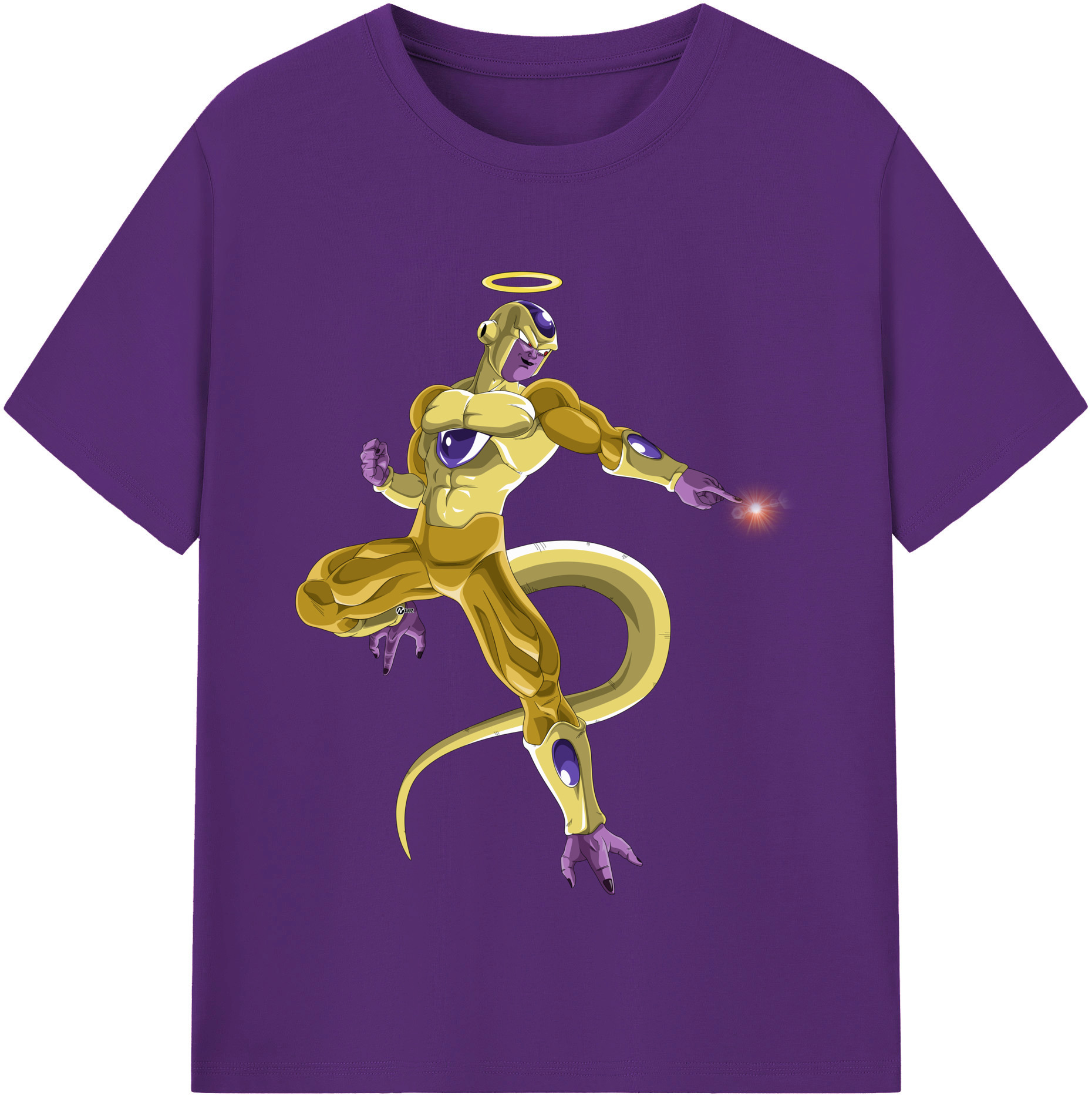 （画像用） ドラゴンボール フリーザ DRAGON BALL Frieza 綿100％半袖Tシャツ（フロントプリント）
